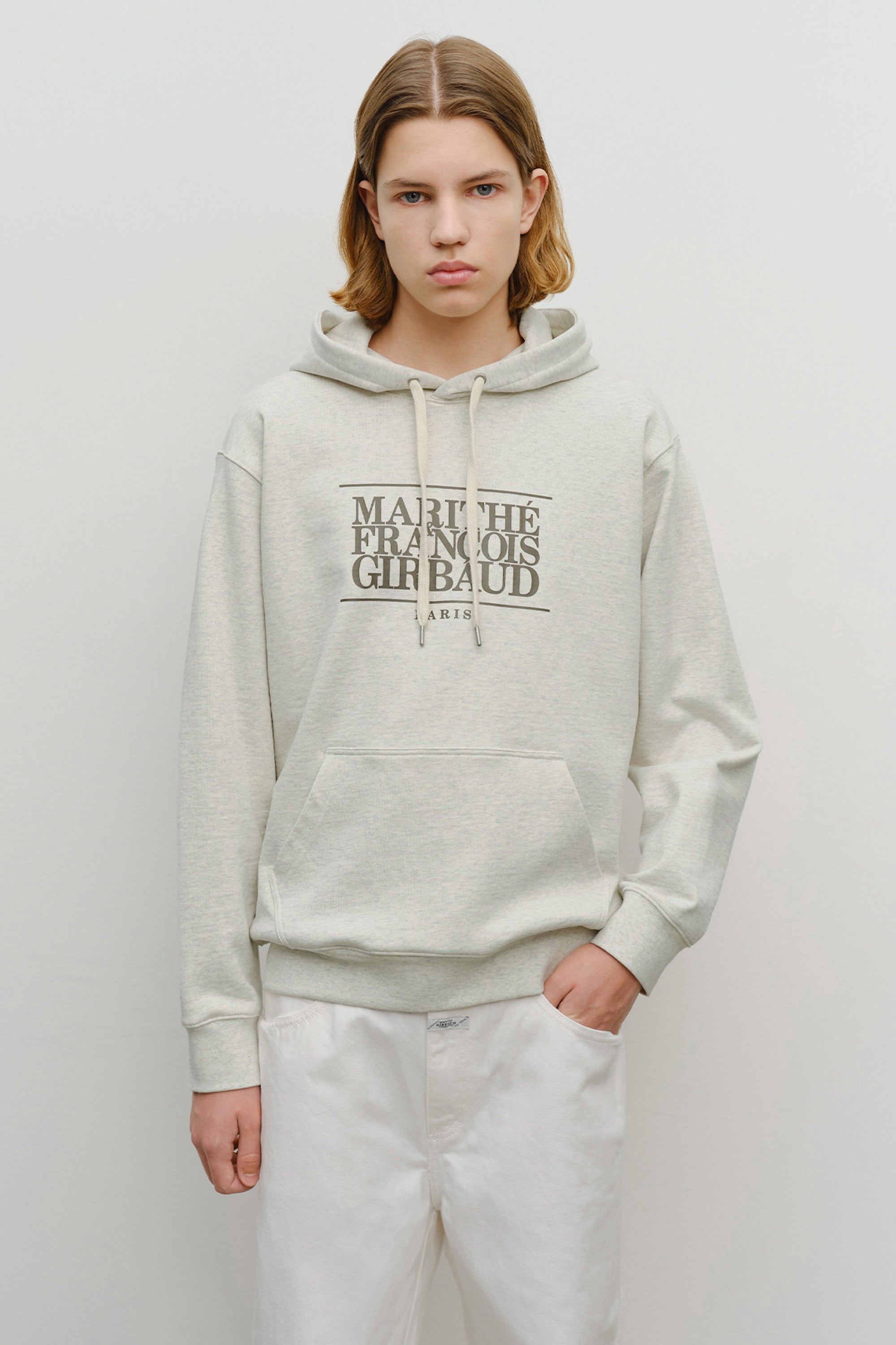 Classic Logo Hoodie Oatmeal