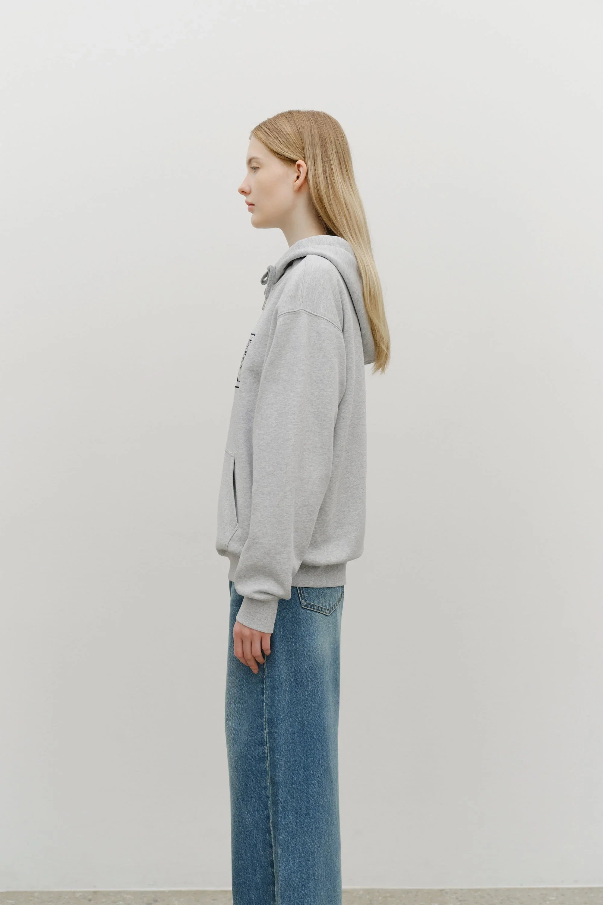 Classic Logo Hoodie Light Heather Gray