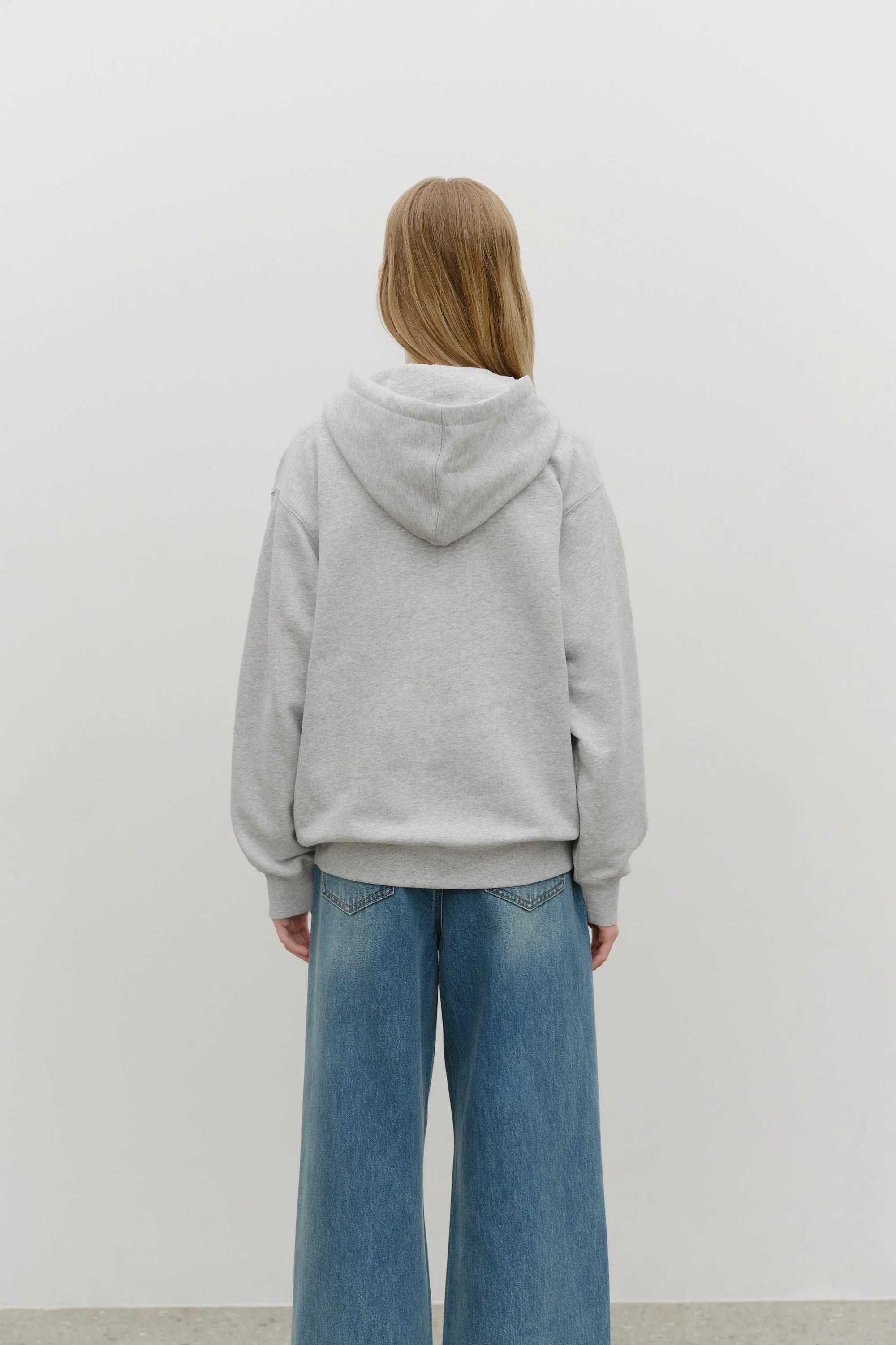 Classic Logo Hoodie Light Heather Gray