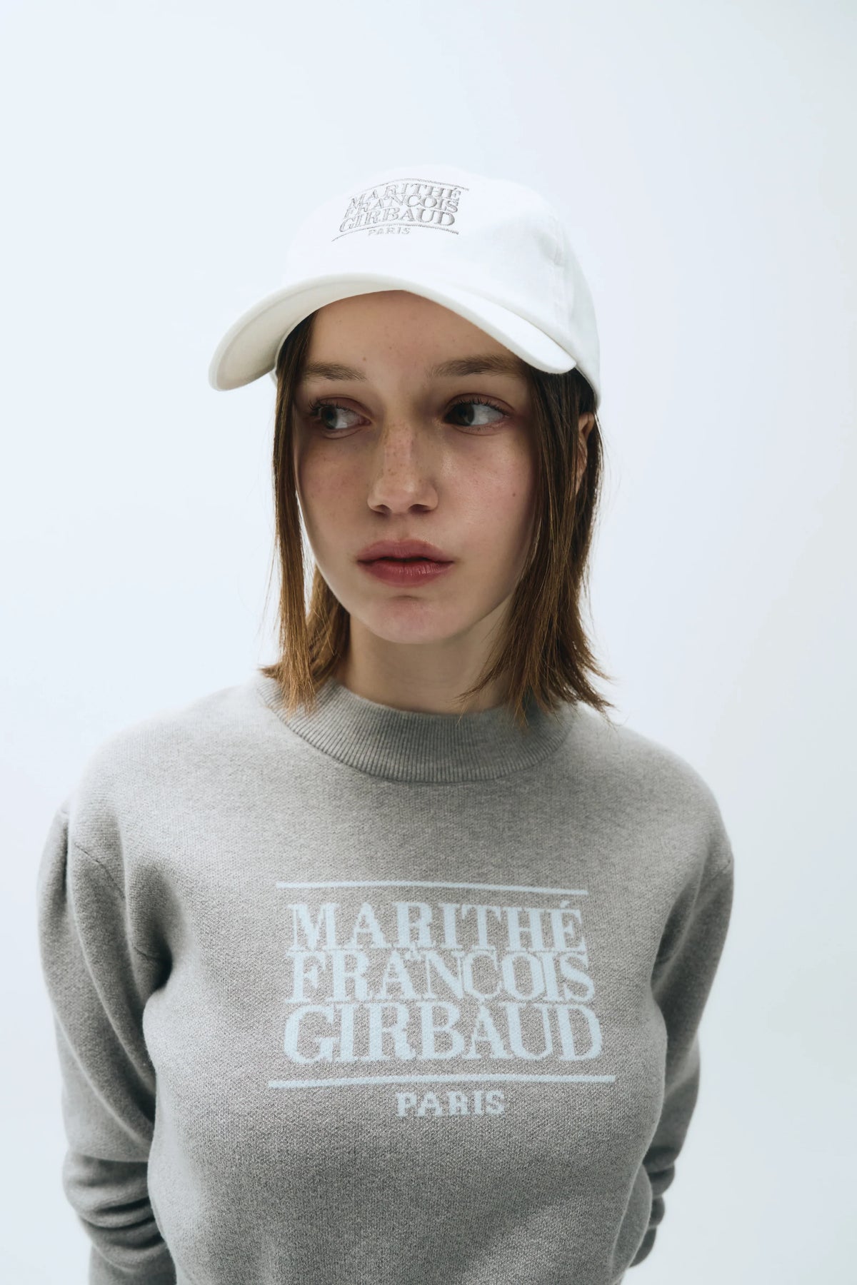 Small Classic Logo Cap Ivory