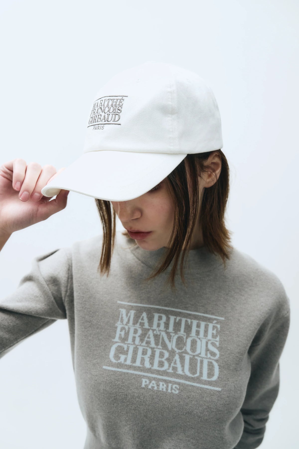 Small Classic Logo Cap Ivory