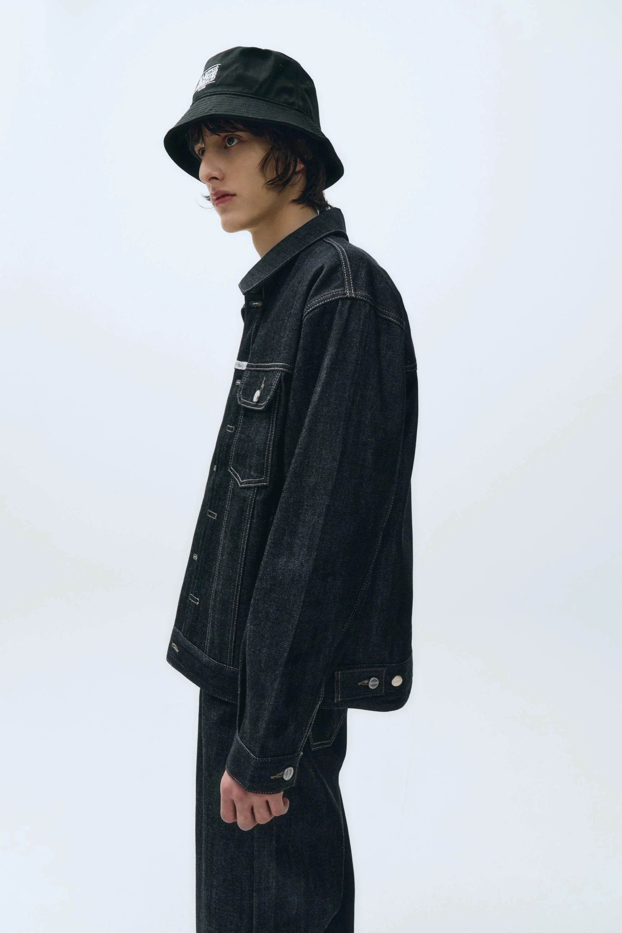 Classic Logo Bucket Hat Black