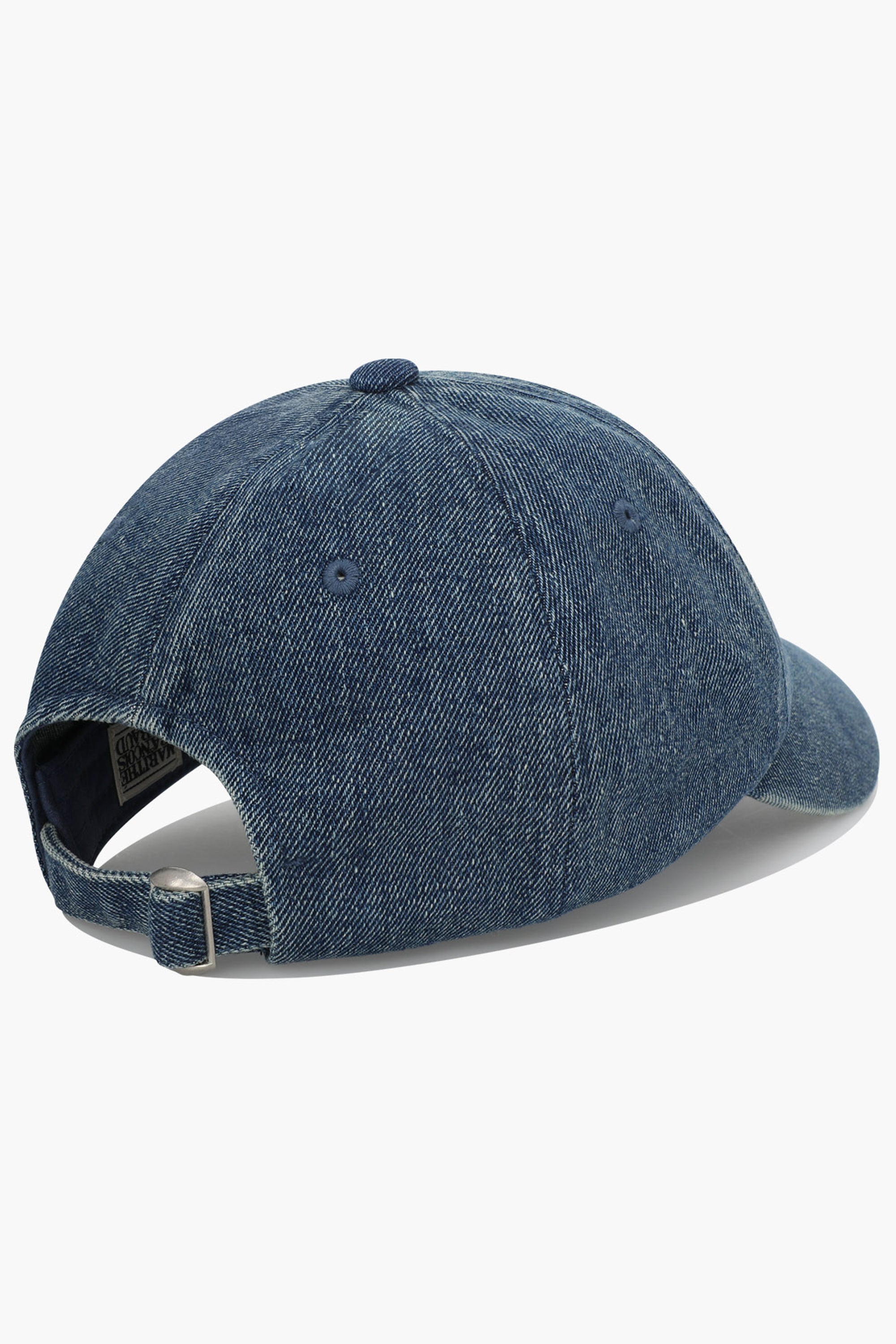 Denim Washing Classic Logo Covered Cap Blue