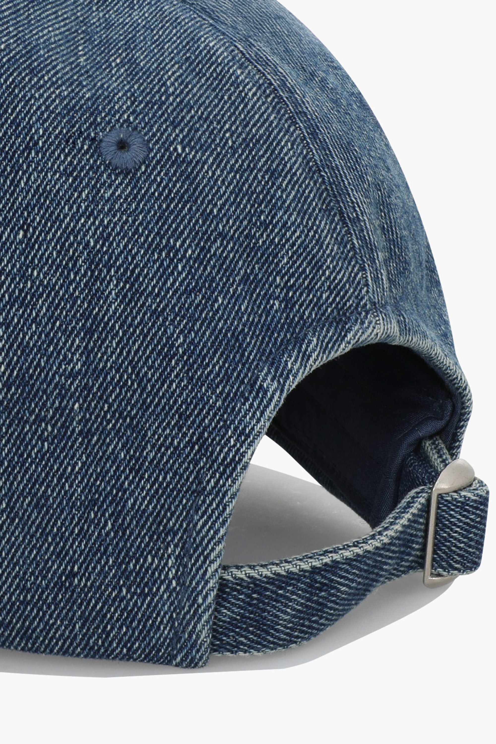 Denim Washing Classic Logo Covered Cap Blue