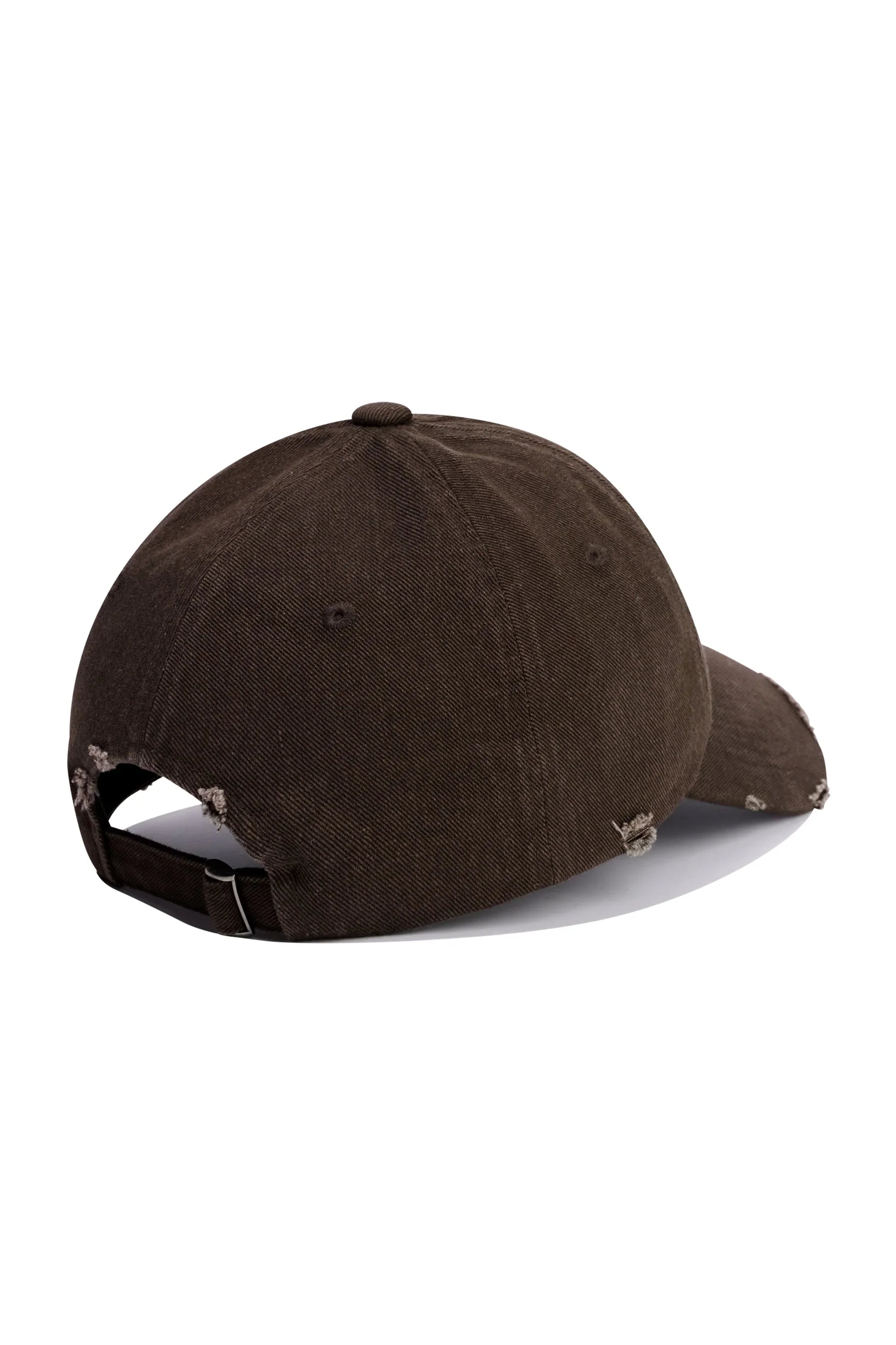 Classic Logo Damaged Covered Cap Brown