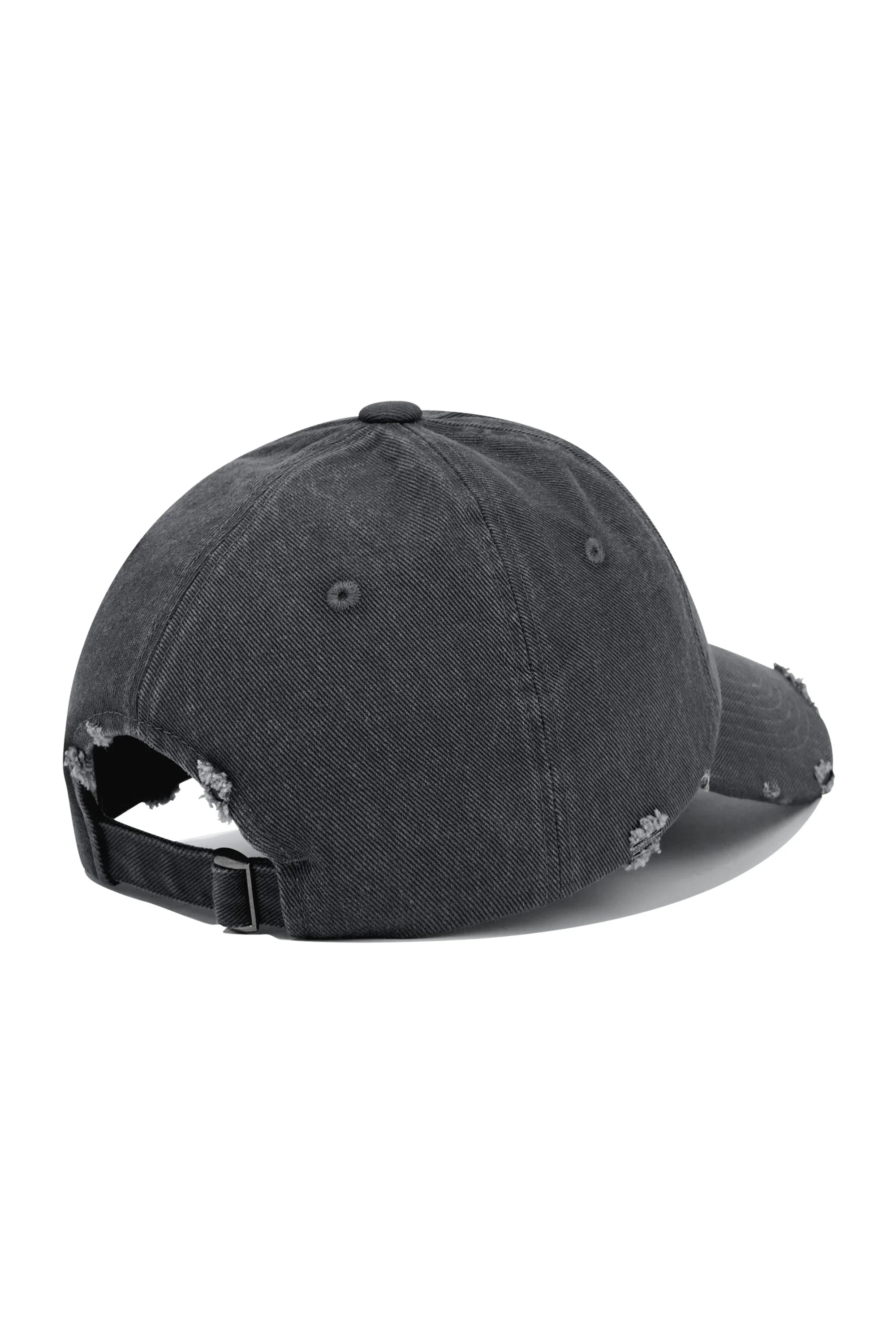 Classic Logo Damaged Covered Cap Charcoal
