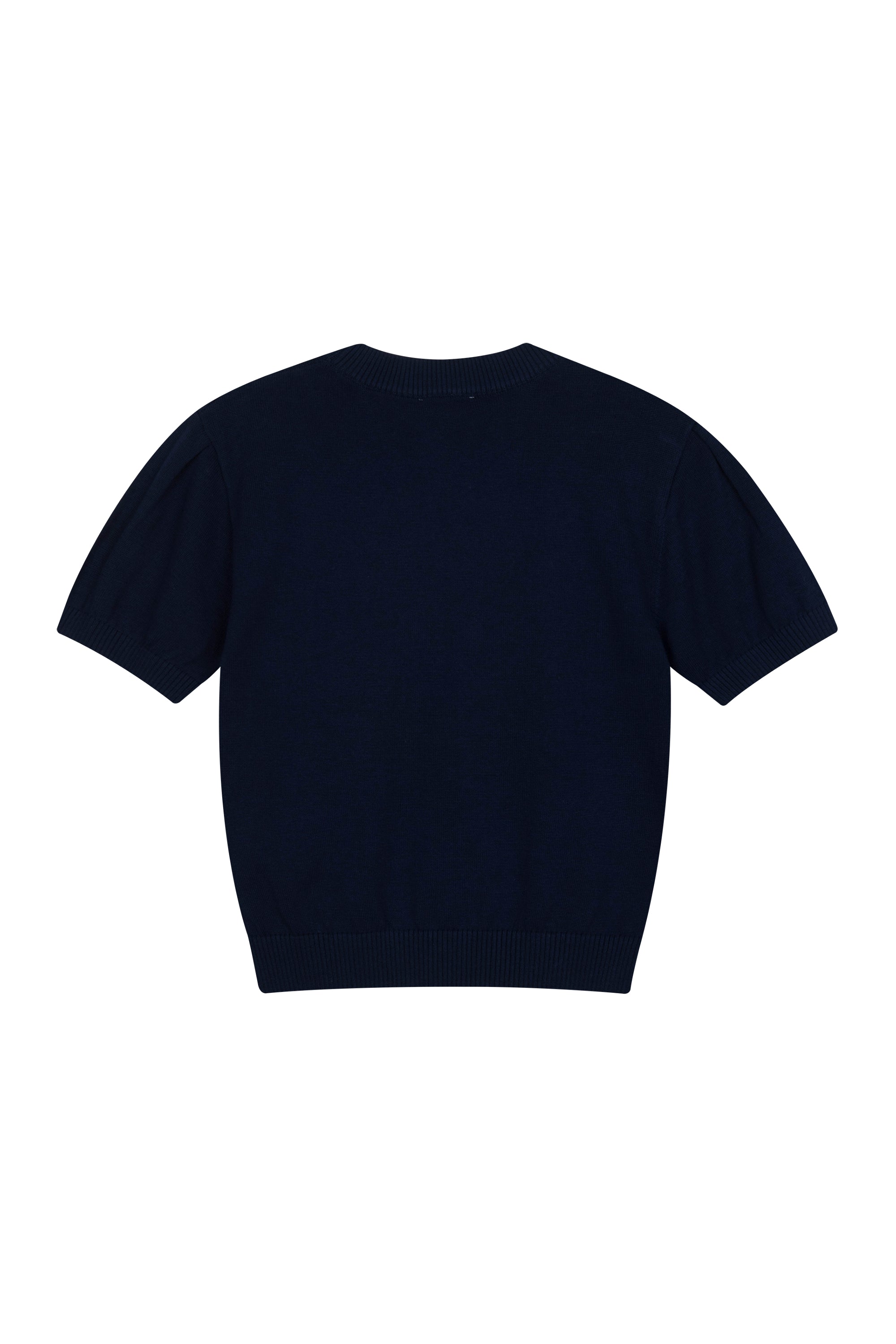 W Classic Logo Half Knit Navy