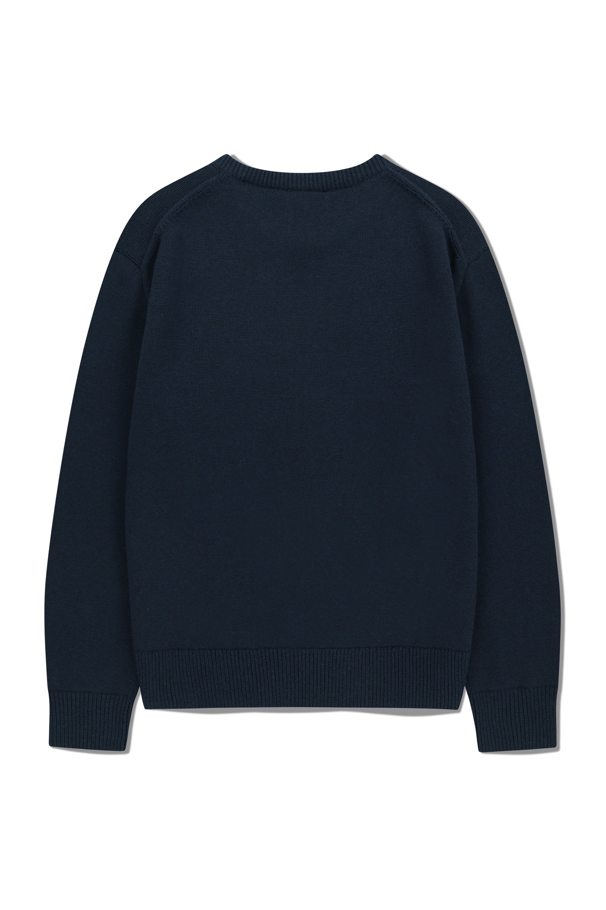 Classic Logo Knit Pullover Navy