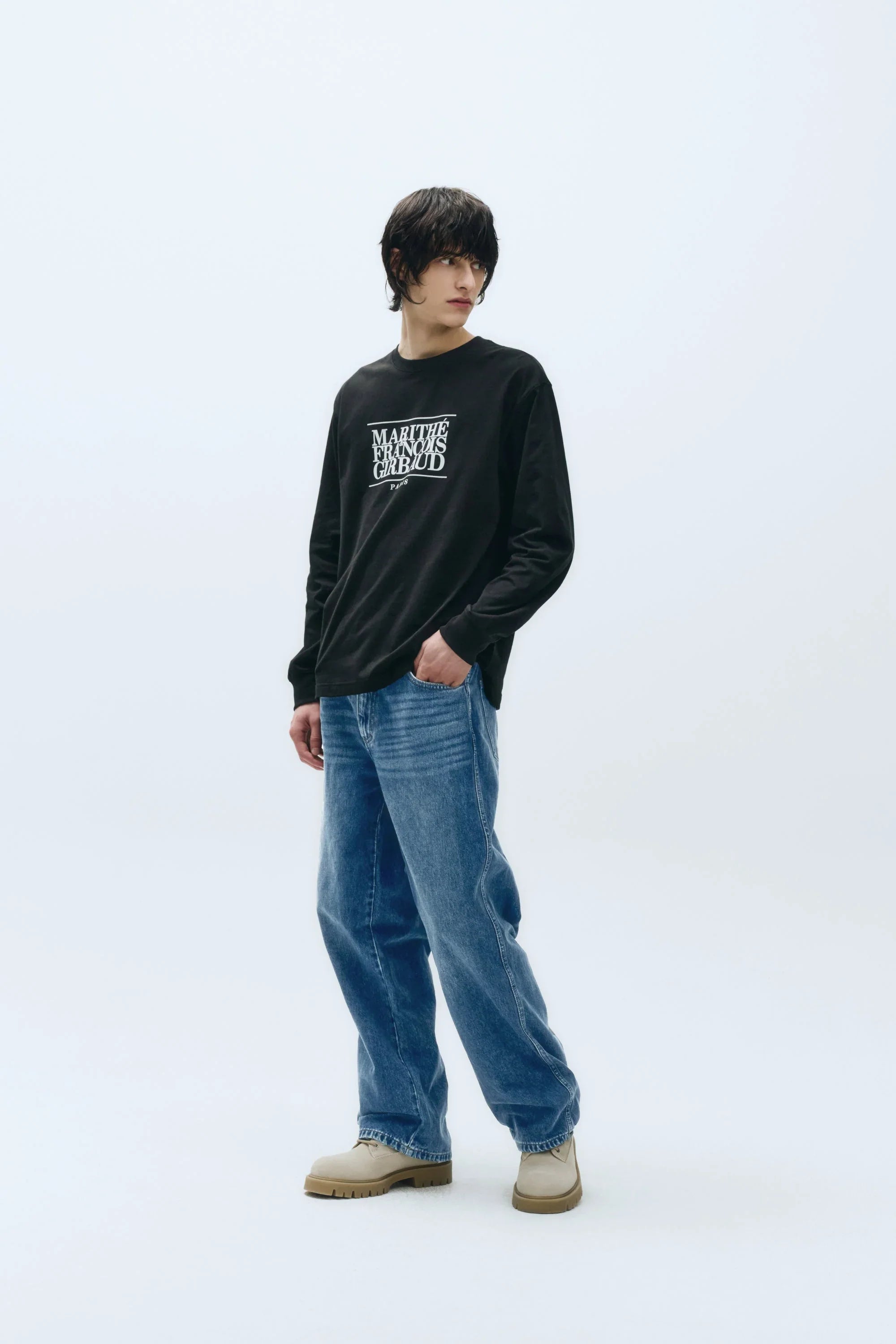 Classic Logo Long Sleeve Black