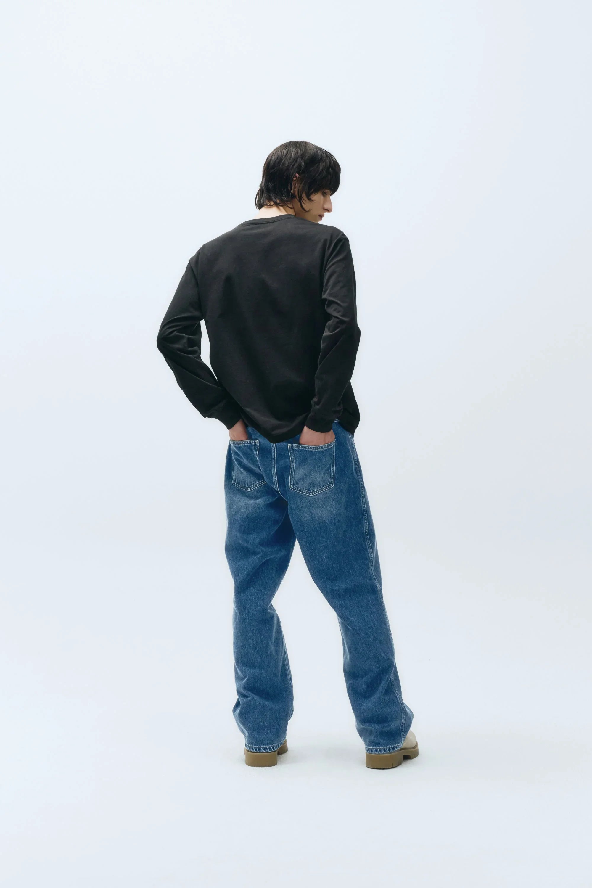 Classic Logo Long Sleeve Black