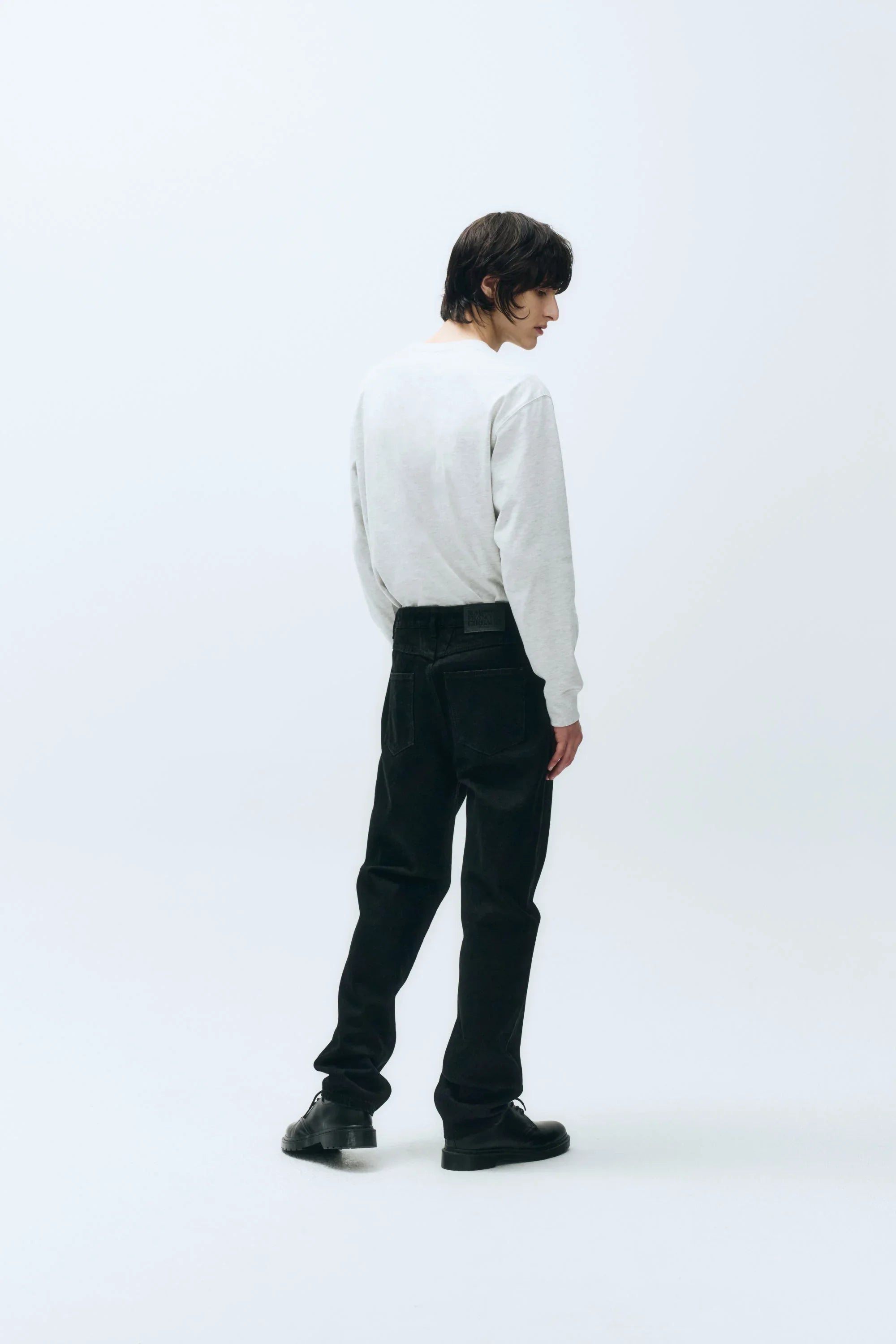 Classic Logo Long Sleeve White