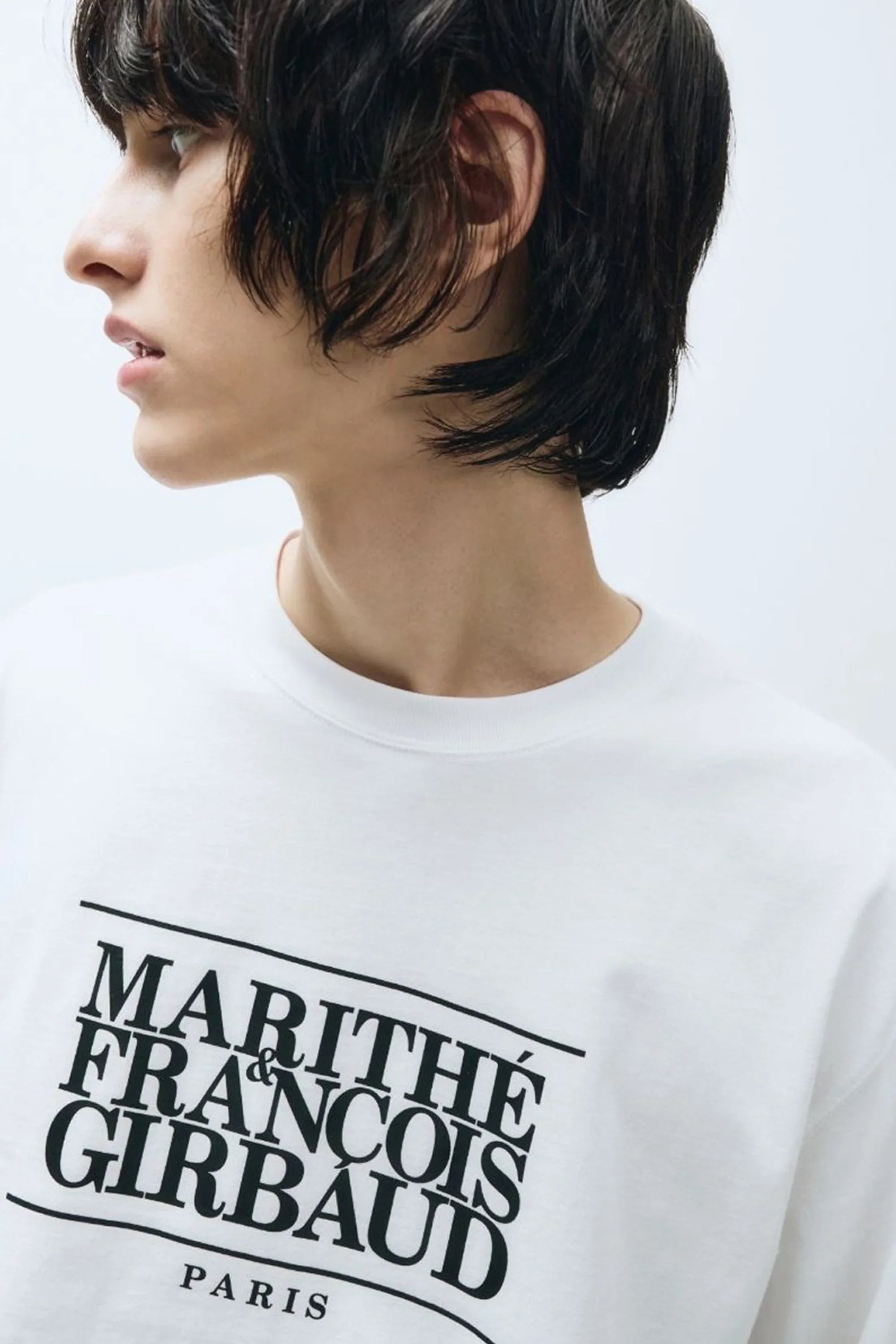 Classic Logo Long Sleeve White