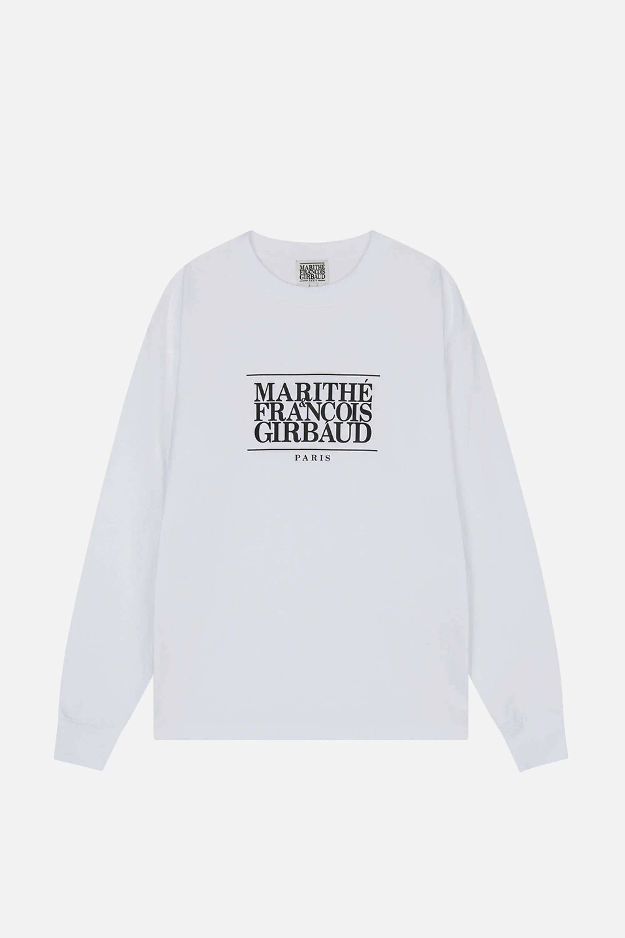 Classic Logo Long Sleeve White