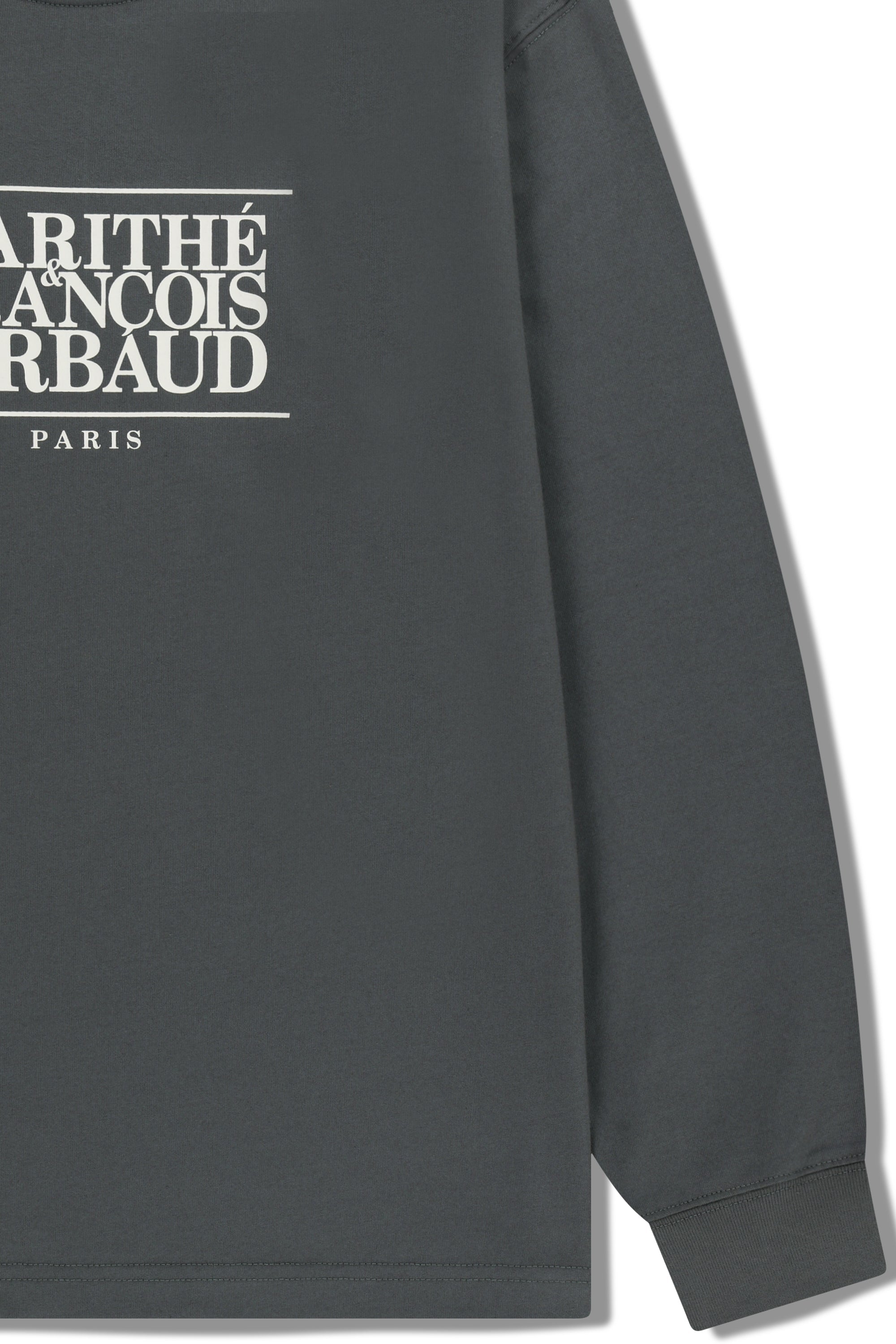 Classic Logo Long Sleeve Charcoal