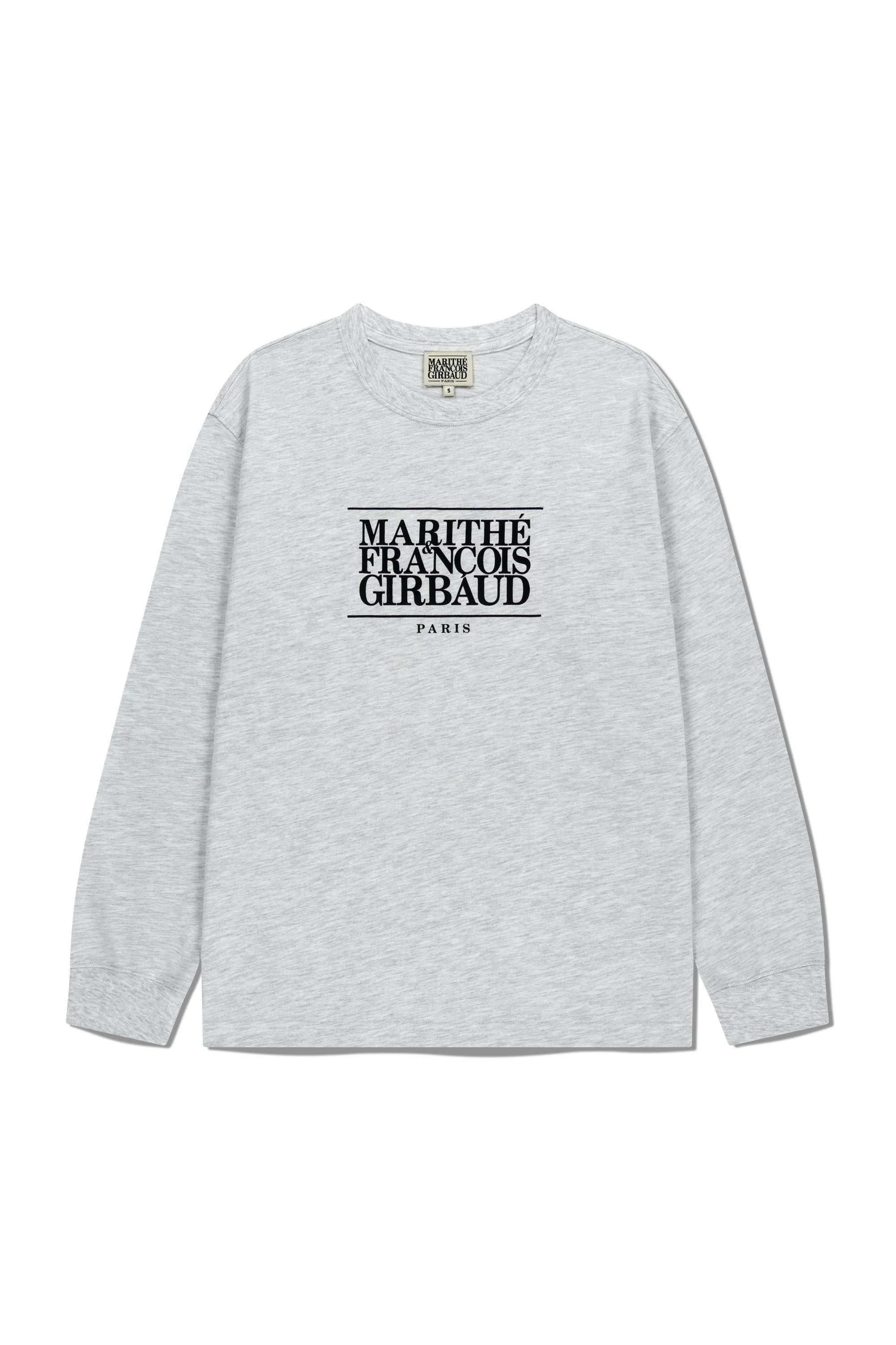 Classic Logo Long Sleeve Light Heather Gray