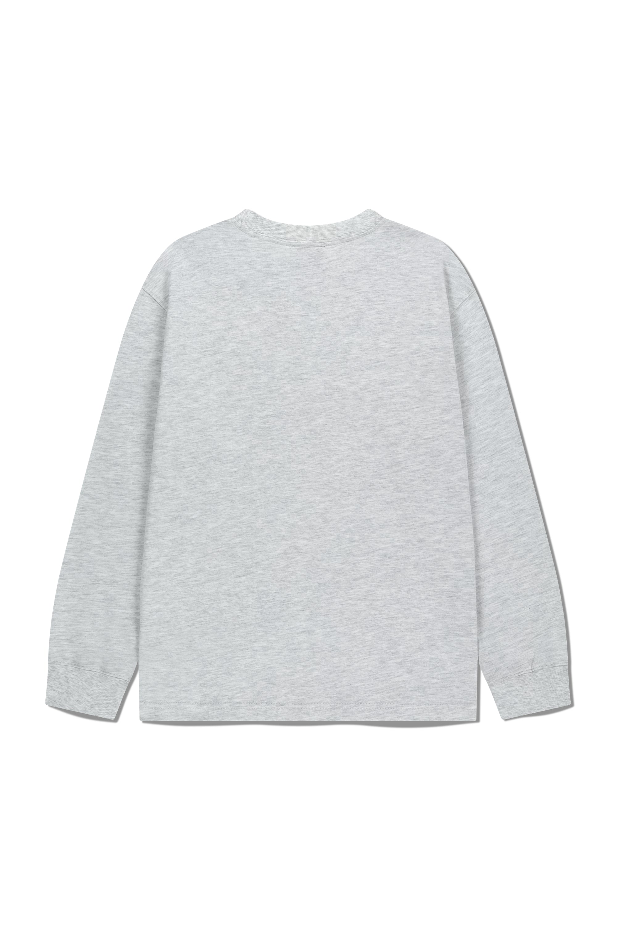 Classic Logo Long Sleeve Light Heather Gray