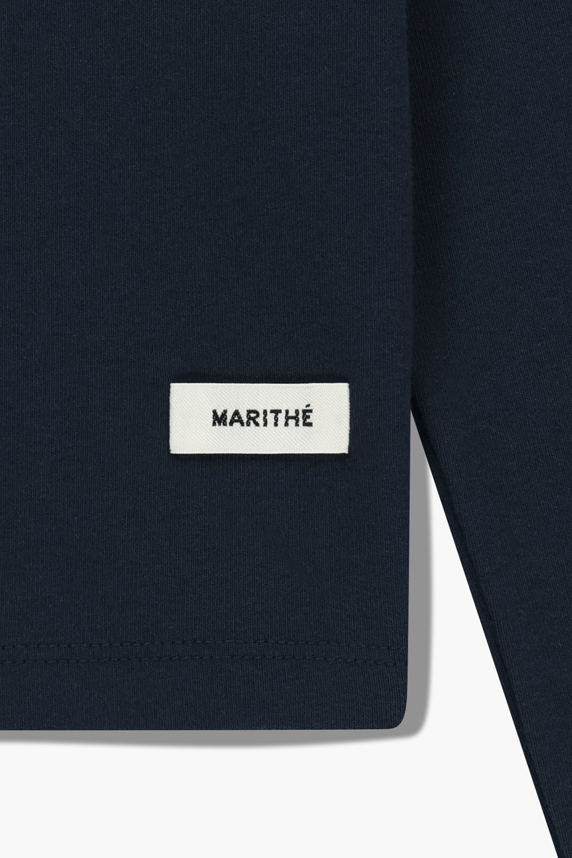 W Basic Cotton Cardigan Navy