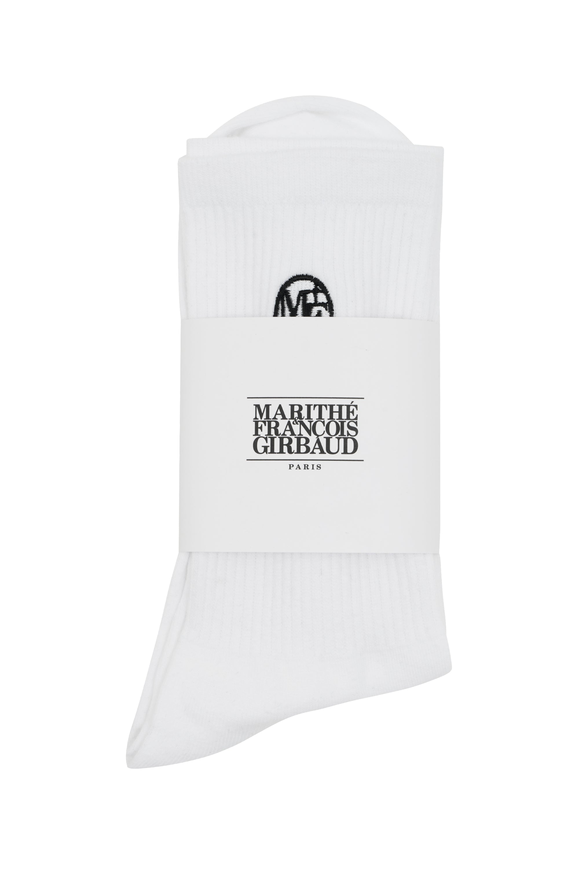 3Pack Embroidery Socks White