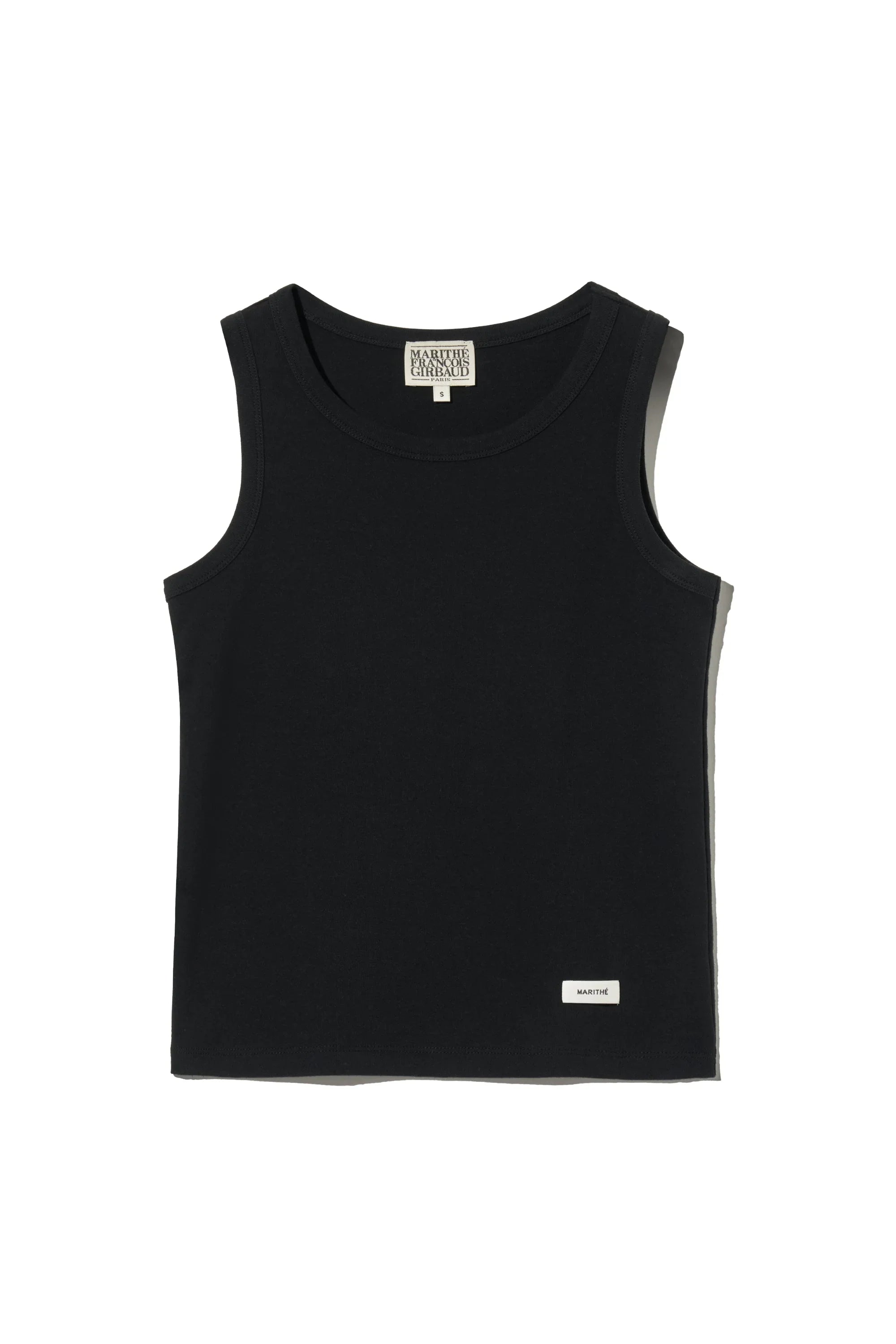 W Basic Sleeveless Black