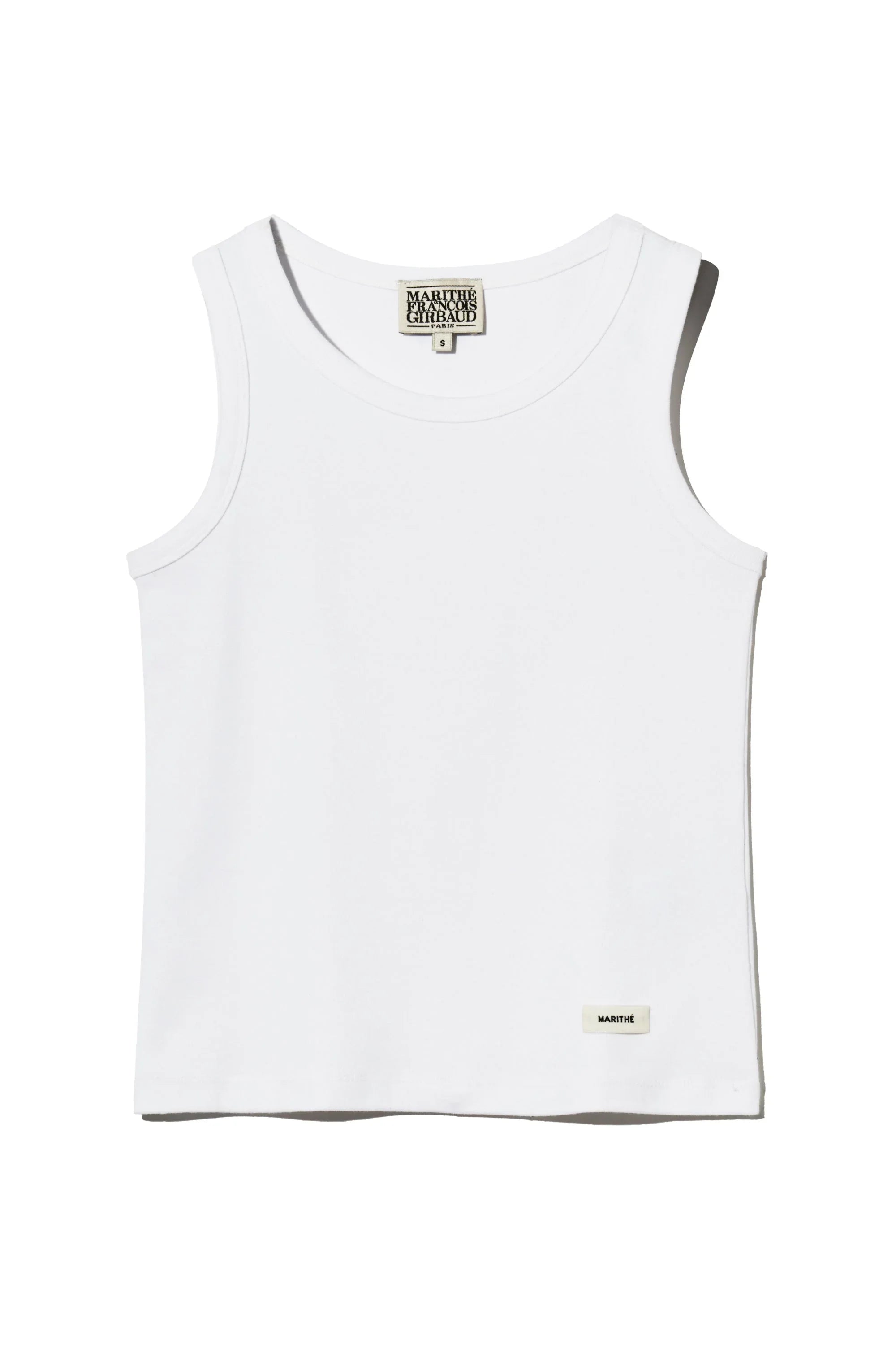 W Basic Sleeveless White