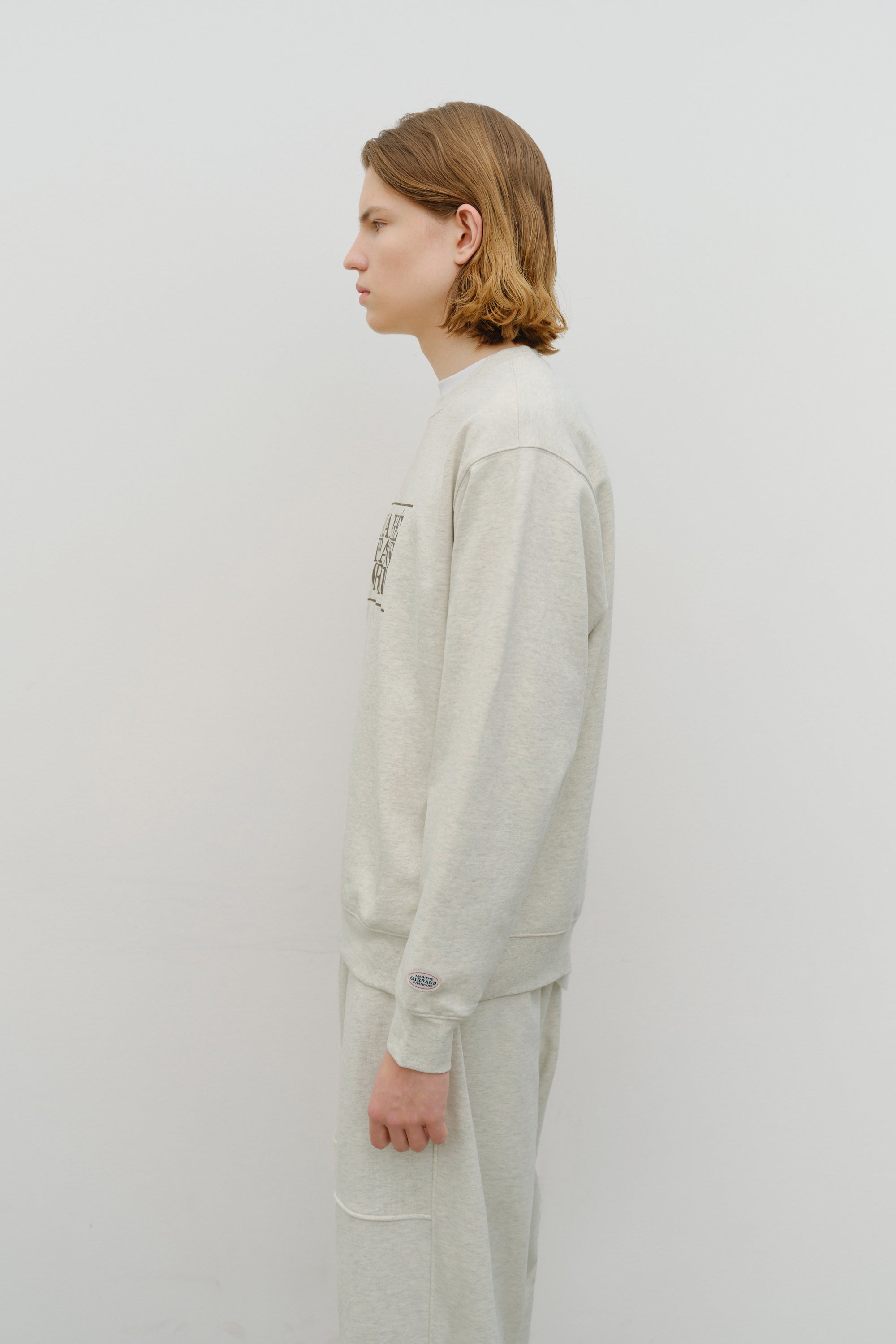 Classic Logo Sweatshirt Oatmeal