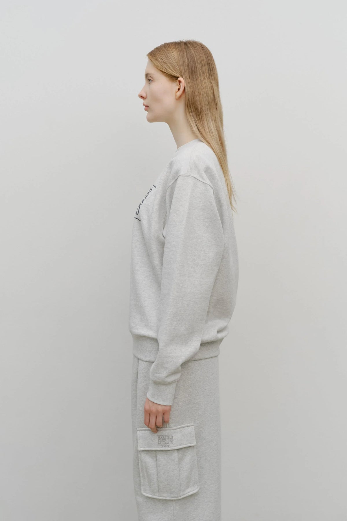 Classic Logo Sweatshirt Light Heather Gray