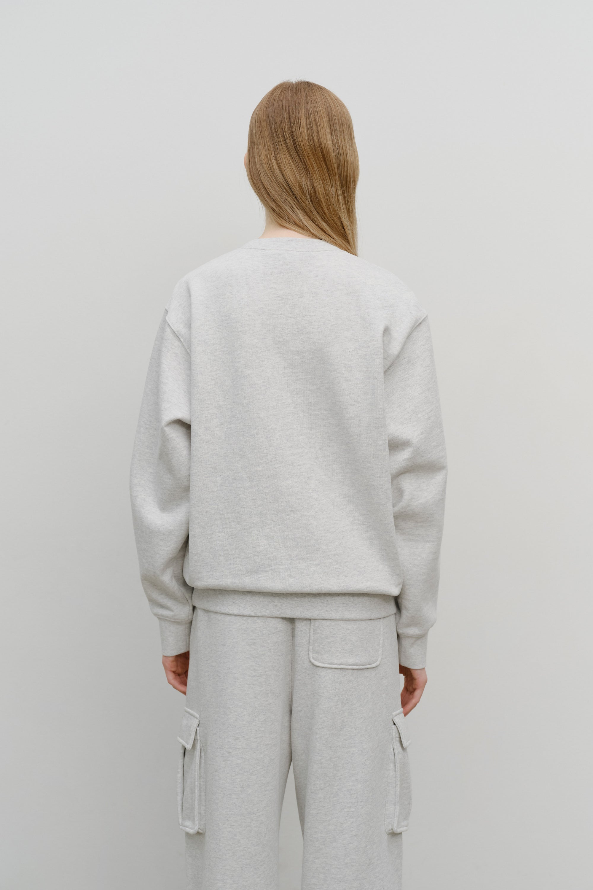 Classic Logo Sweatshirt Light Heather Gray