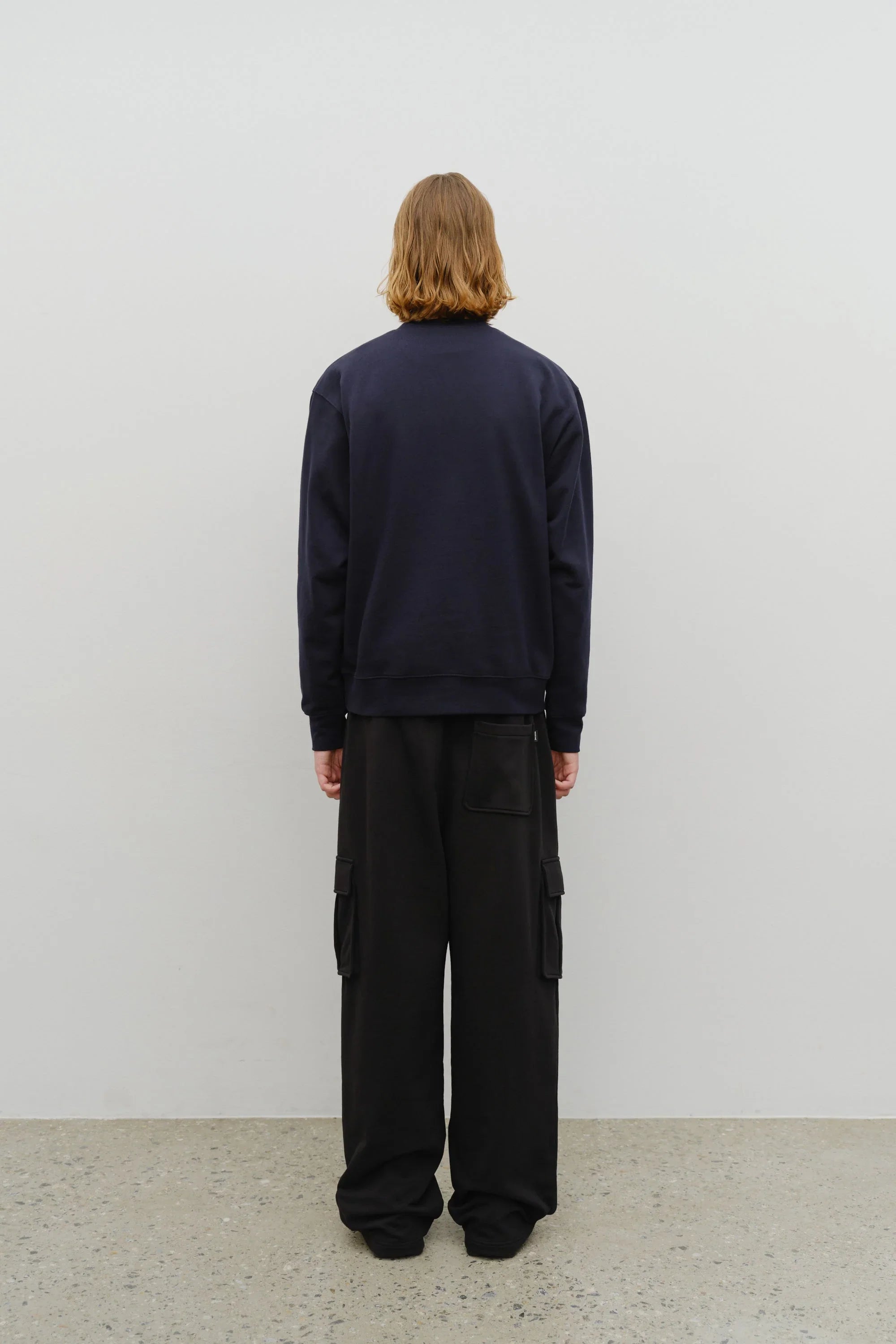 Classic Logo Sweatshirt Navy