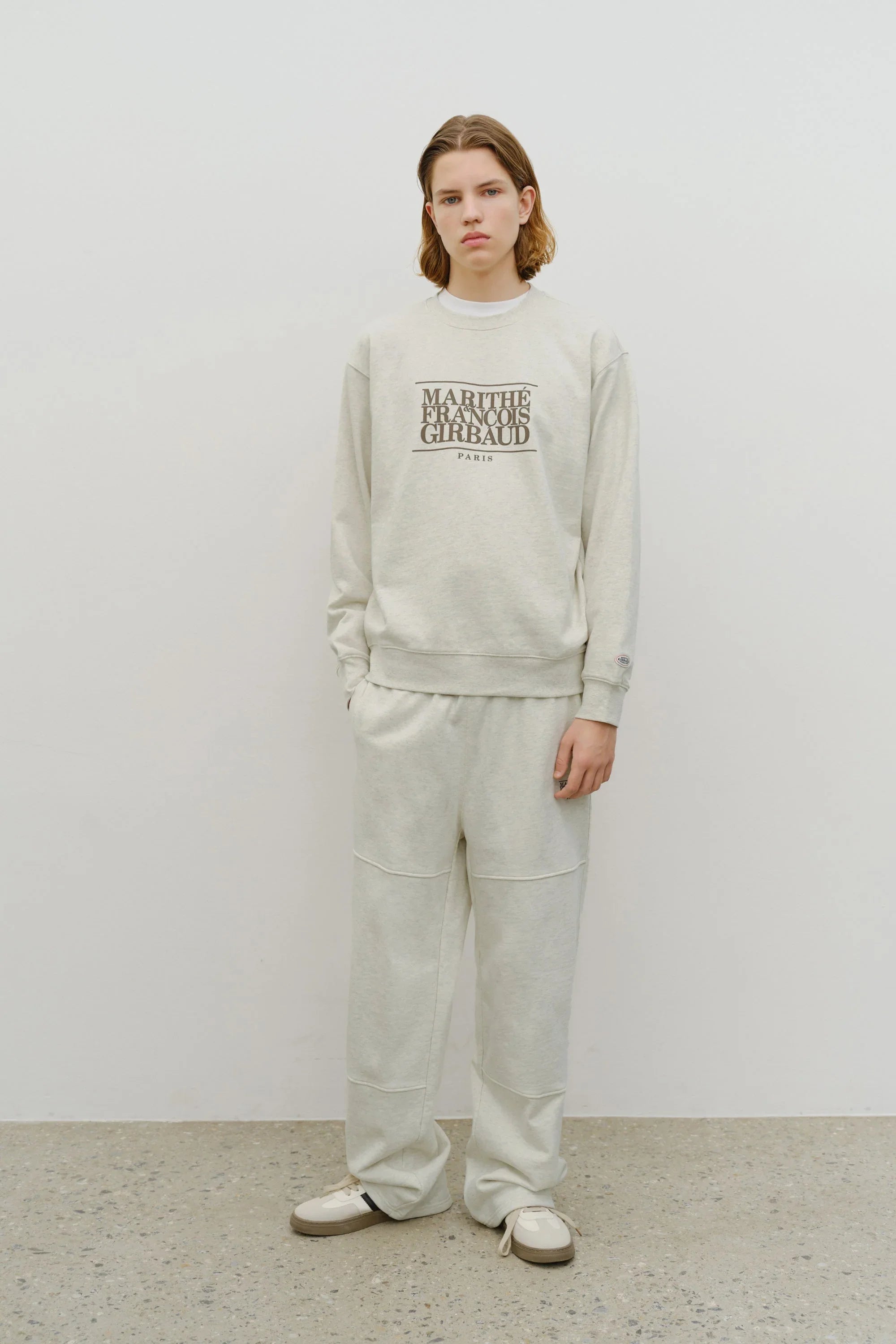 Classic Logo Sweatshirt Oatmeal