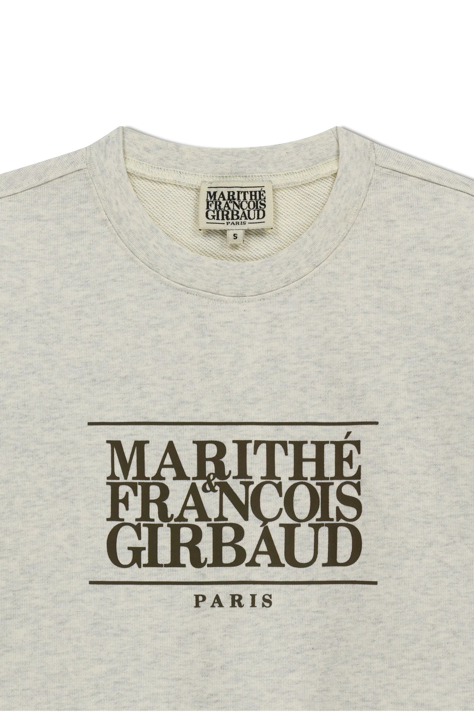 Classic Logo Sweatshirt Oatmeal