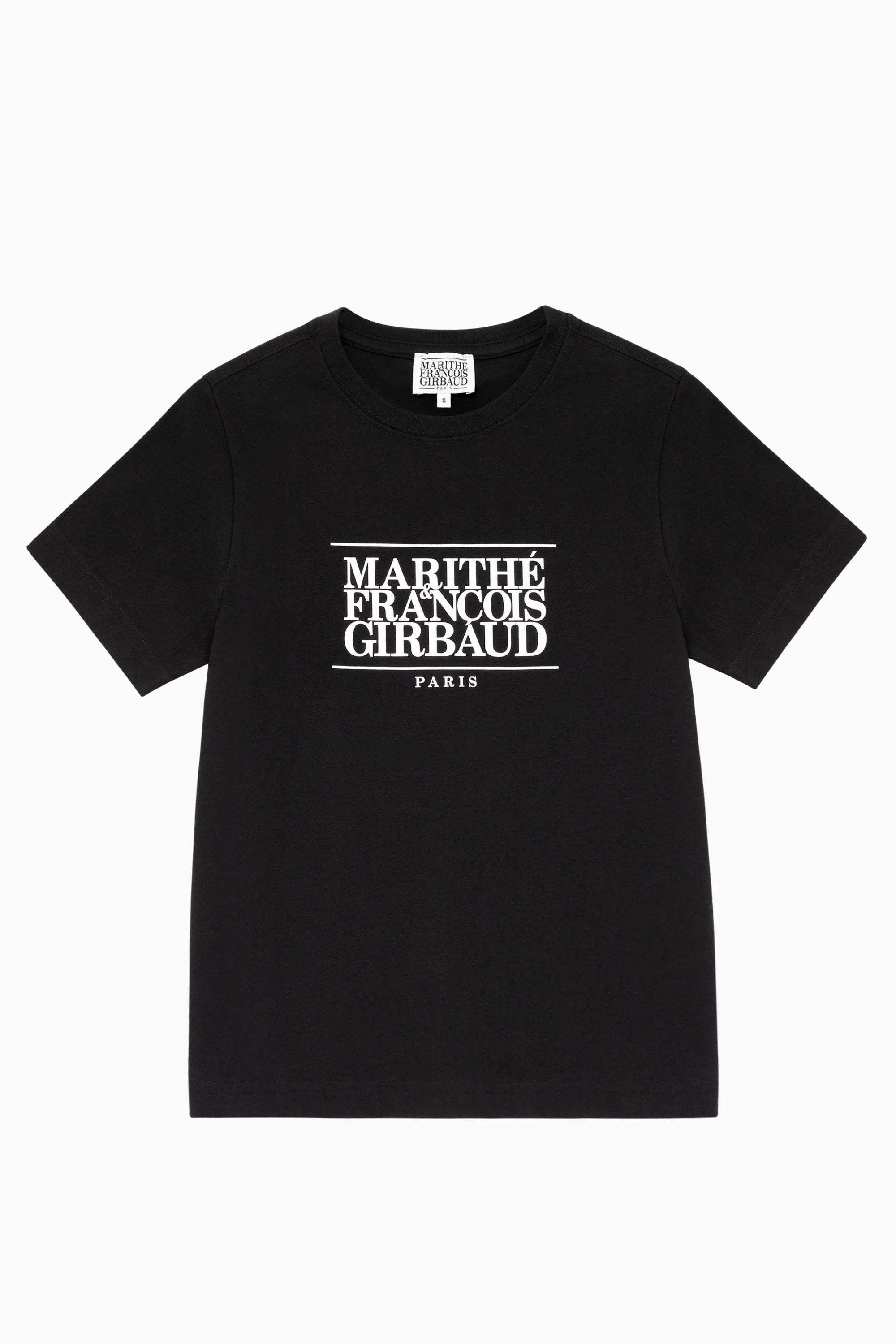 W Classic Logo Tee Black