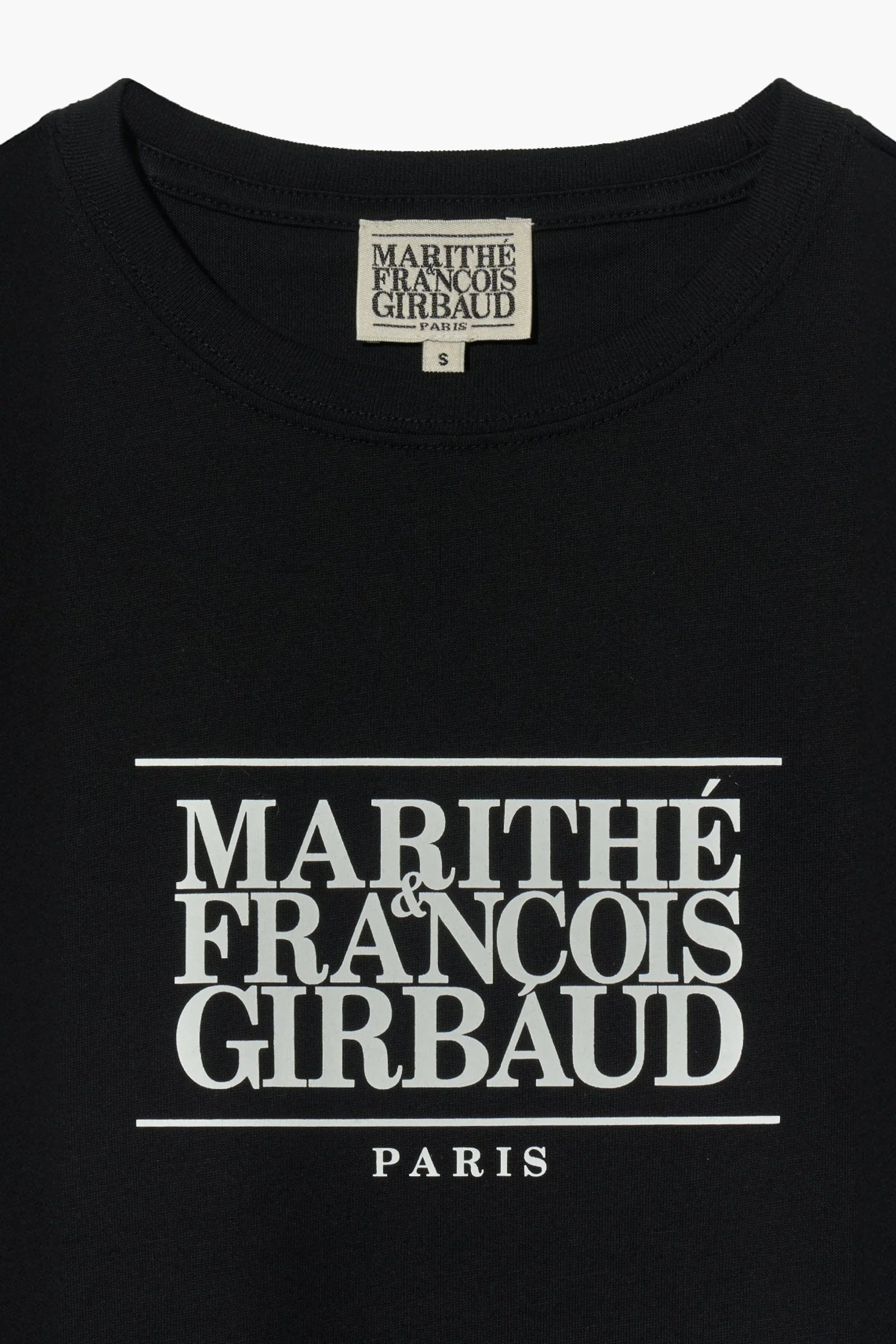 W Classic Logo Tee Black