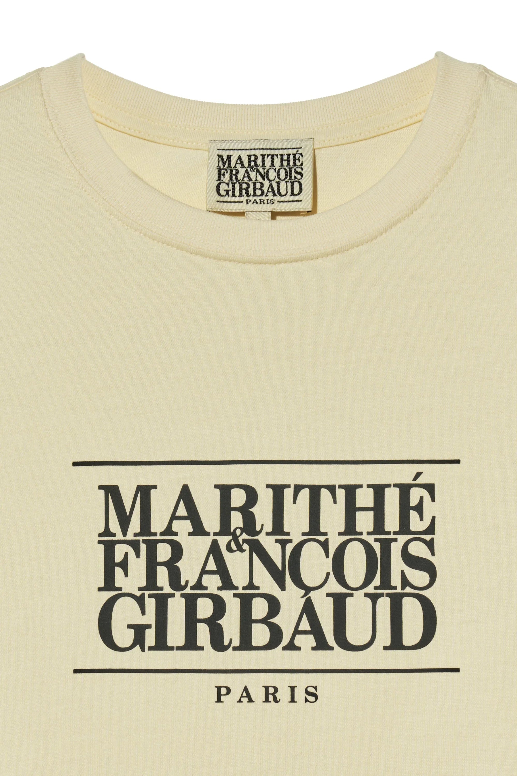 W Classic Logo Tee Cream