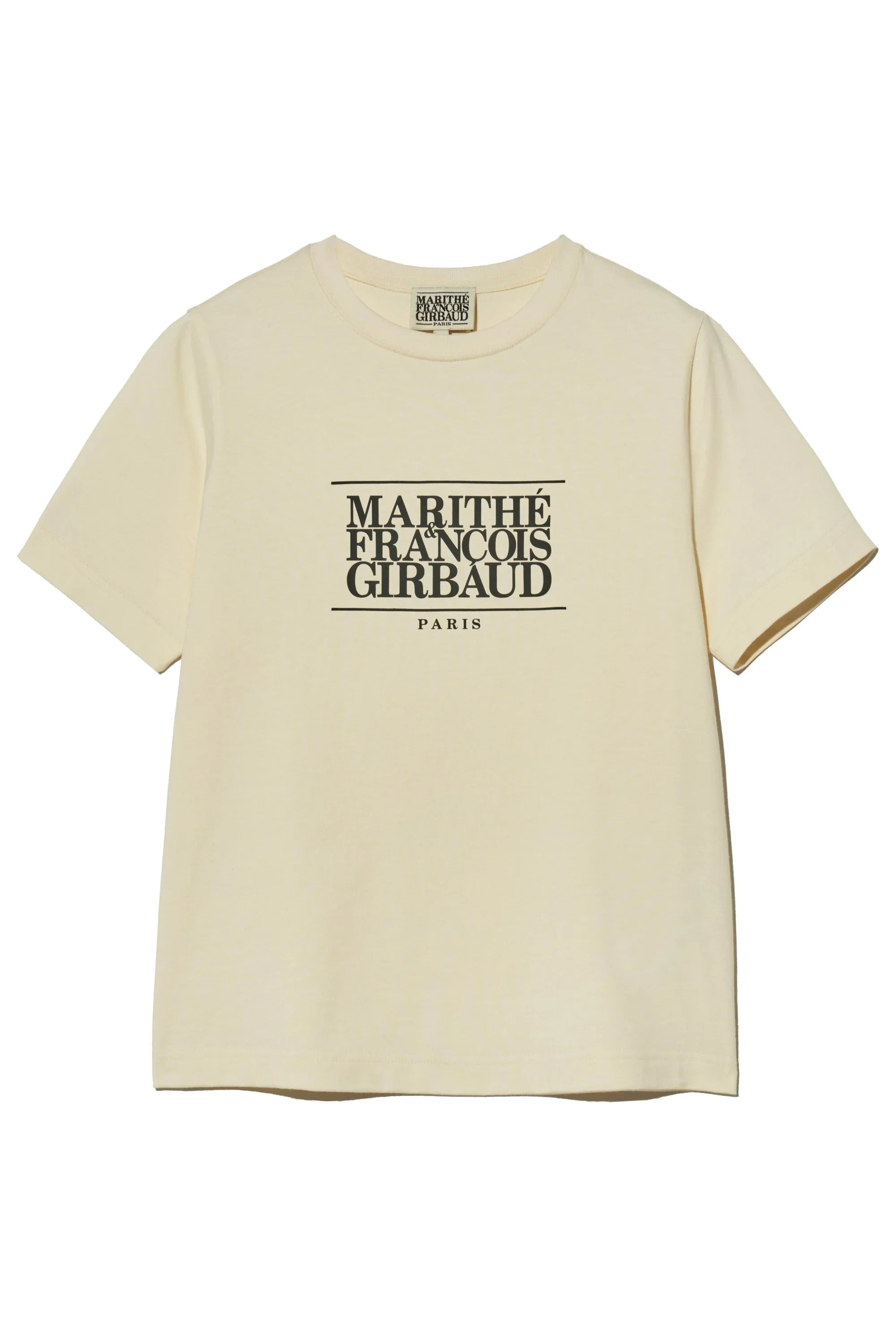 W Classic Logo Tee Cream
