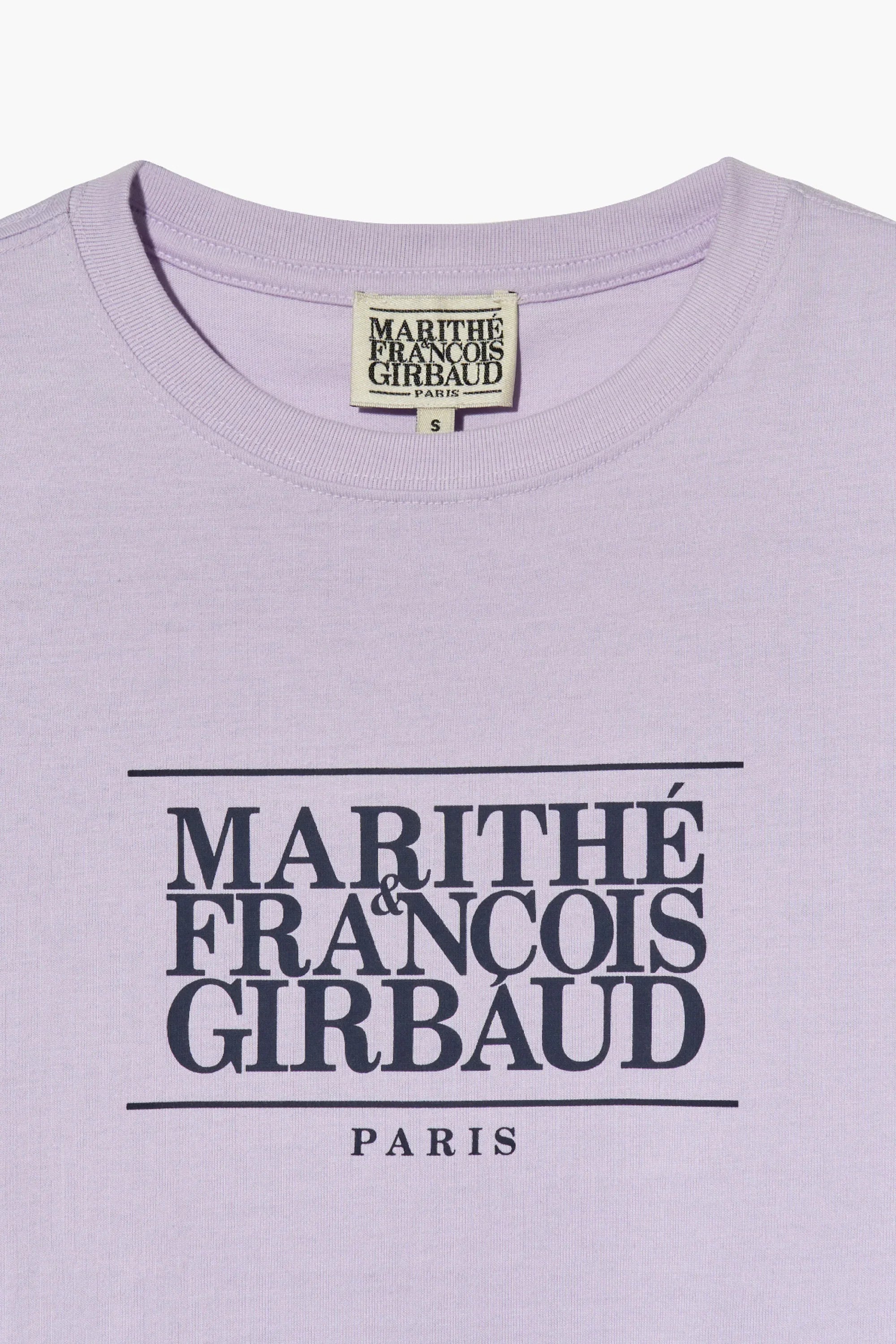 W Classic Logo Tee Light Purple