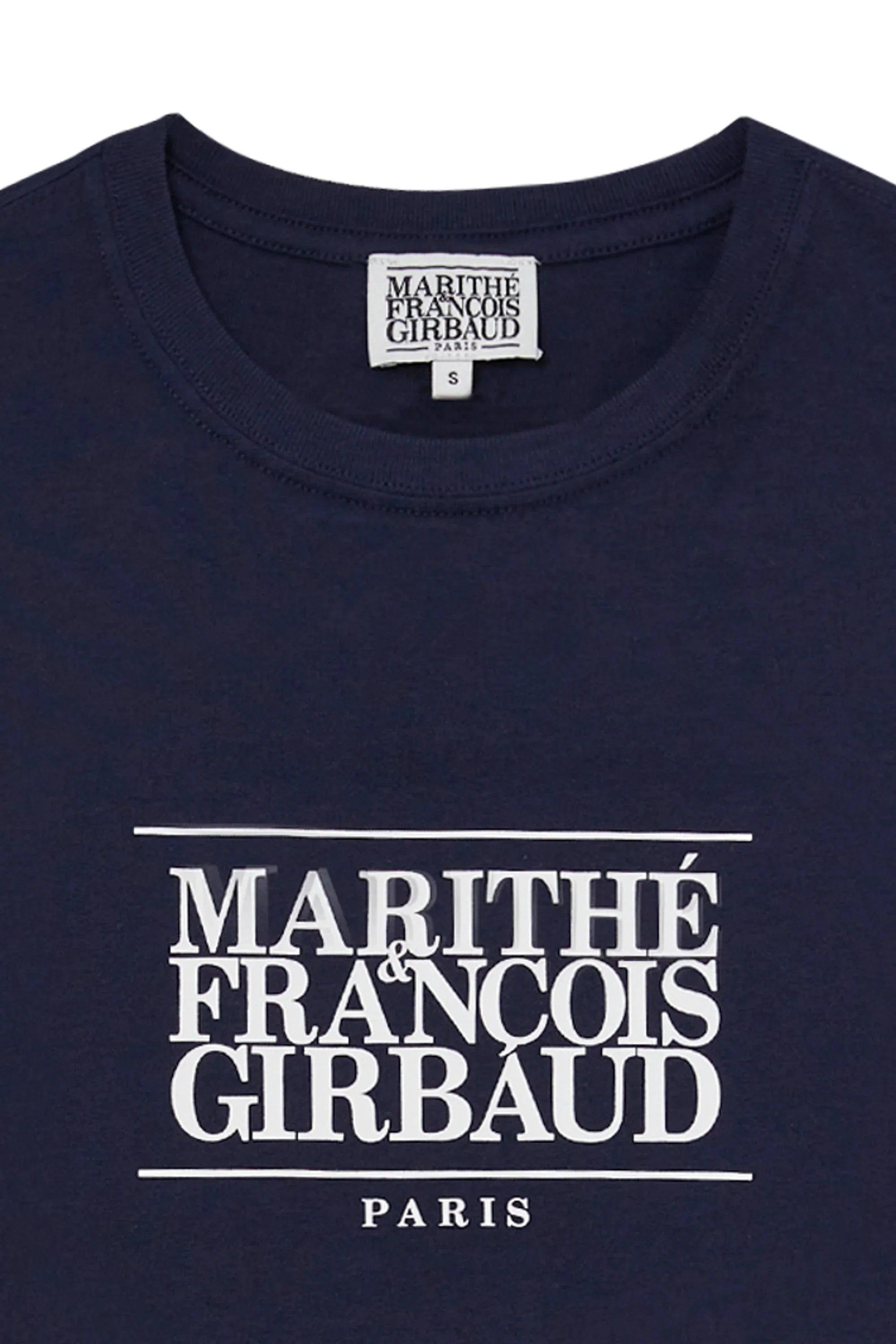 W Classic Logo Tee Navy