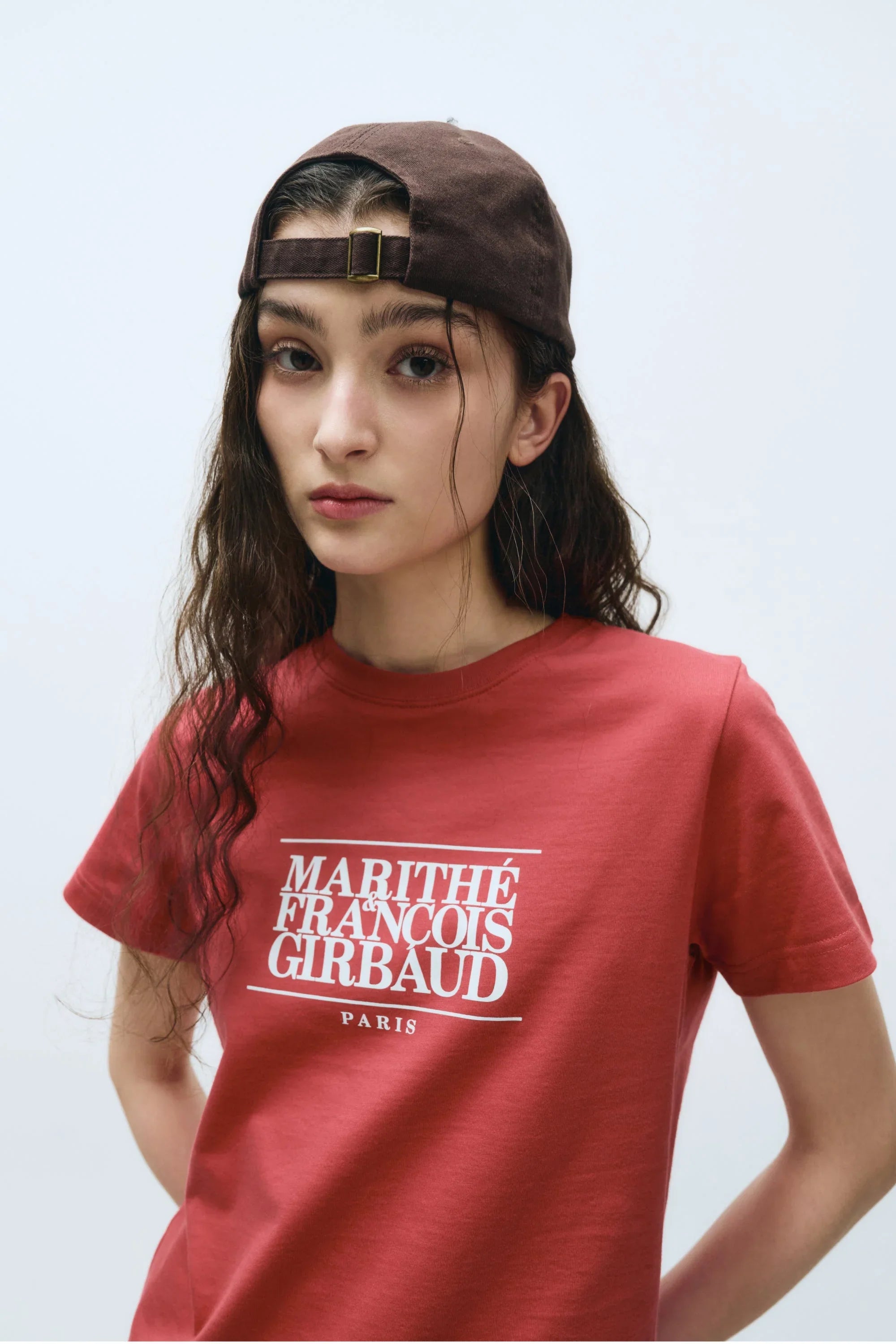 W Classic Logo Tee Red