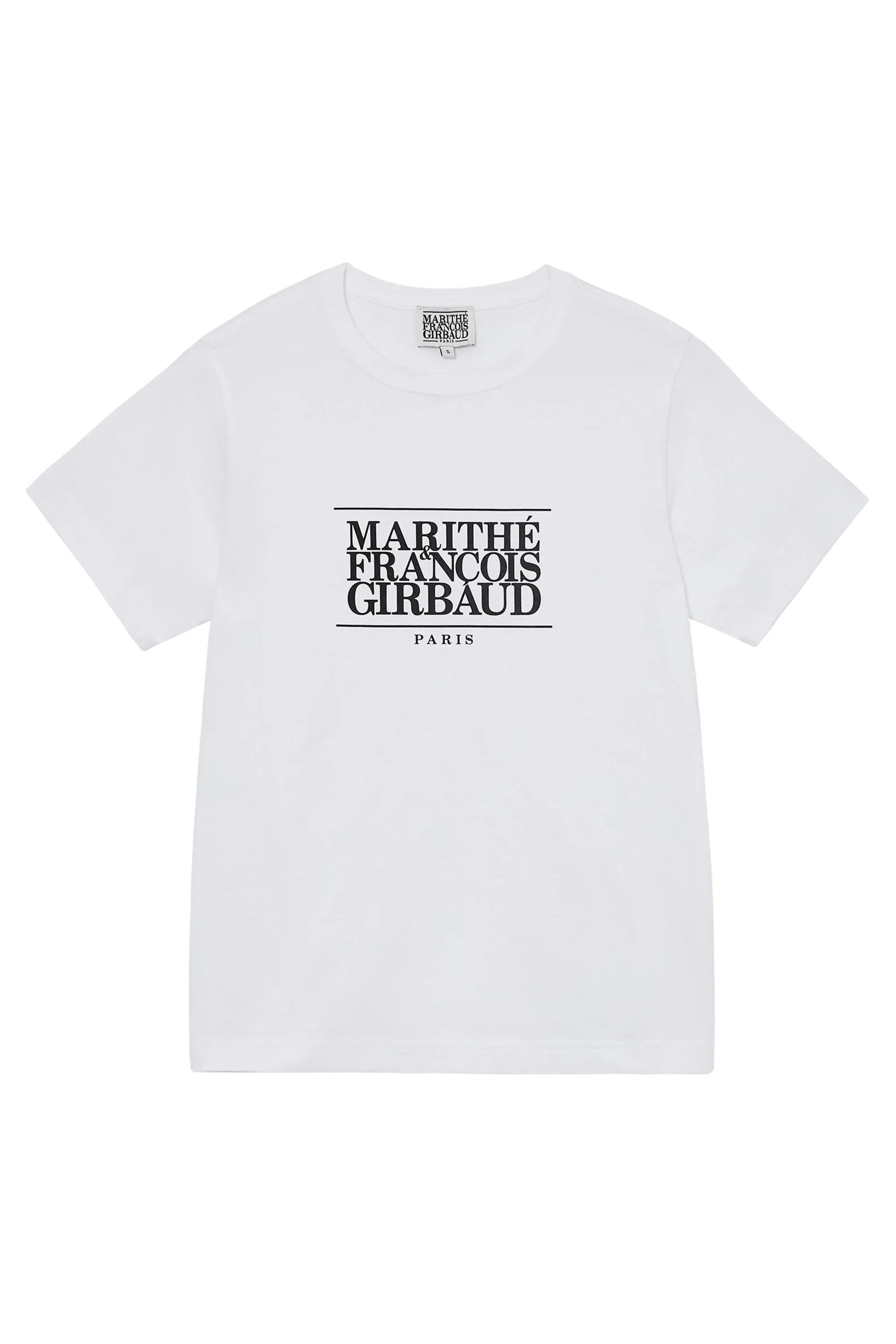 W Classic Logo Tee White
