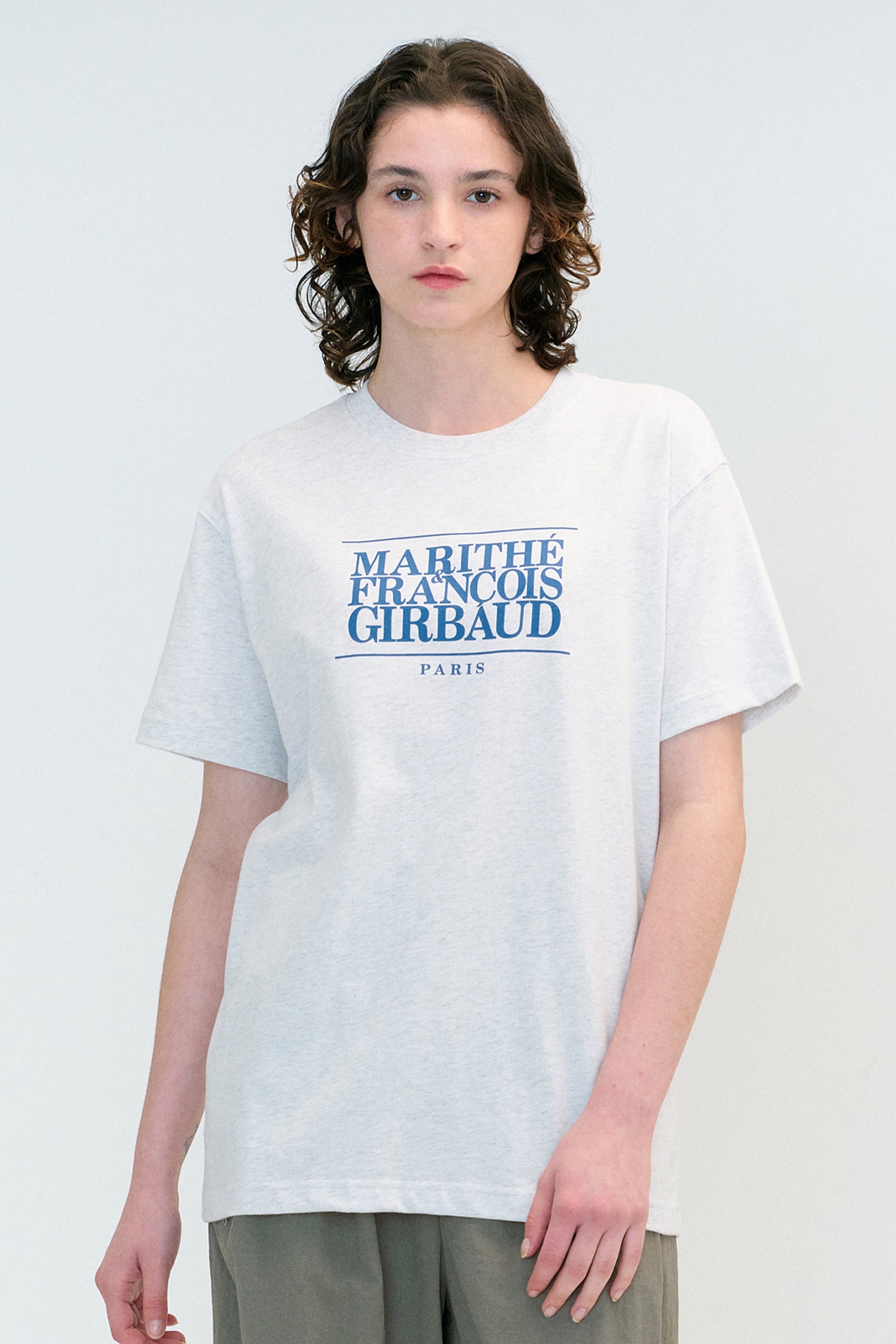 Classic Logo Tee Light Heather Gray