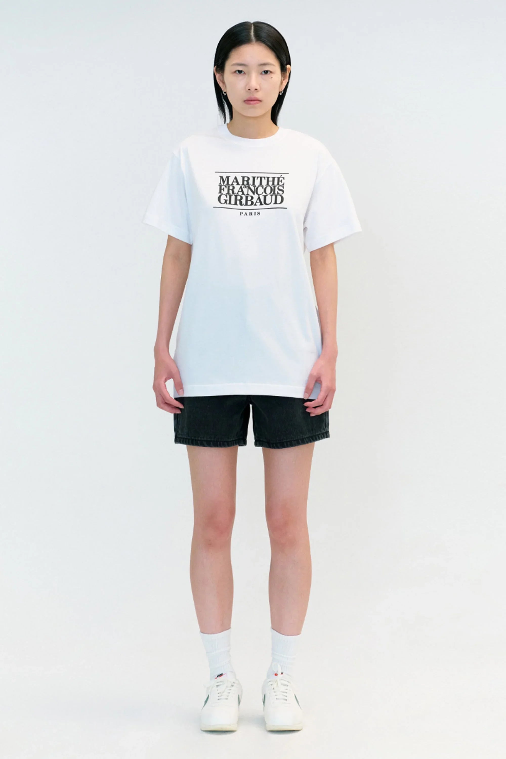 Classic Logo Tee White