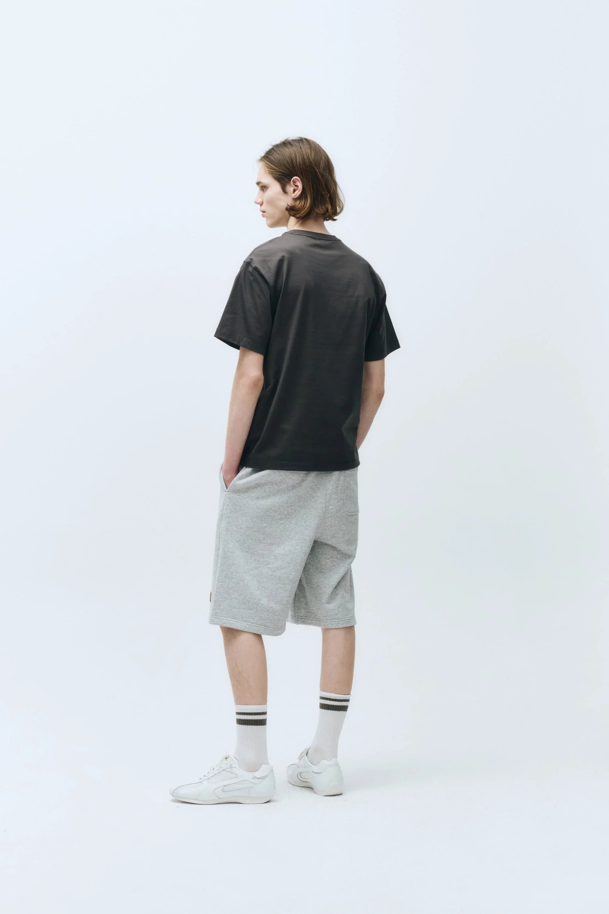 Regular Logo Tee Charcoal