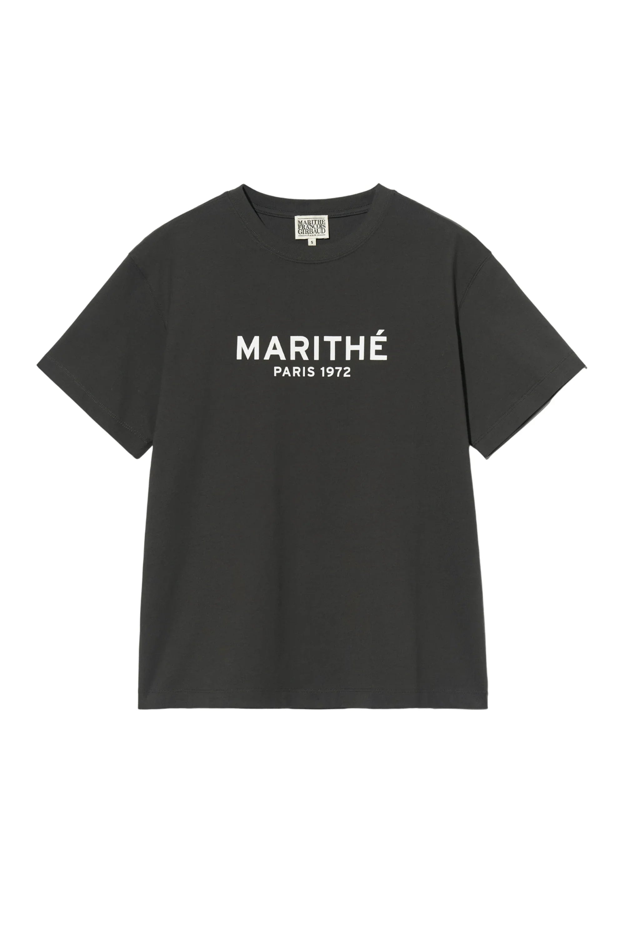 Regular Logo Tee Charcoal