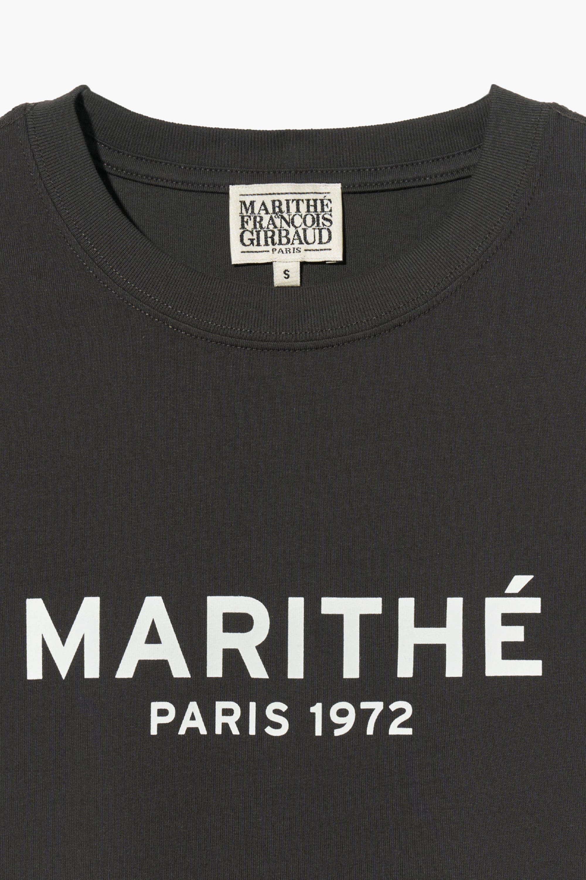 Regular Logo Tee Charcoal
