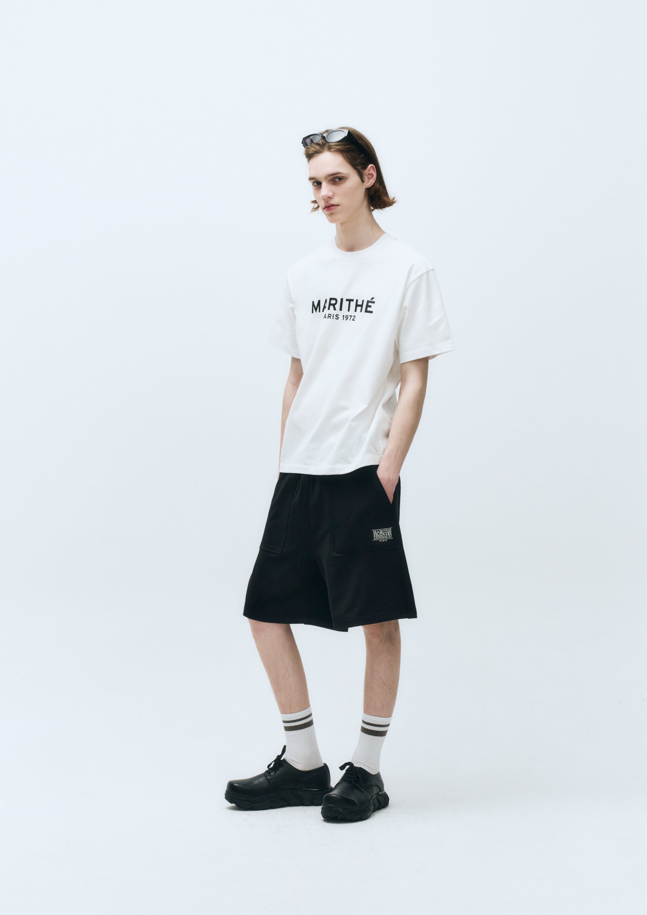 Regular Logo Tee White