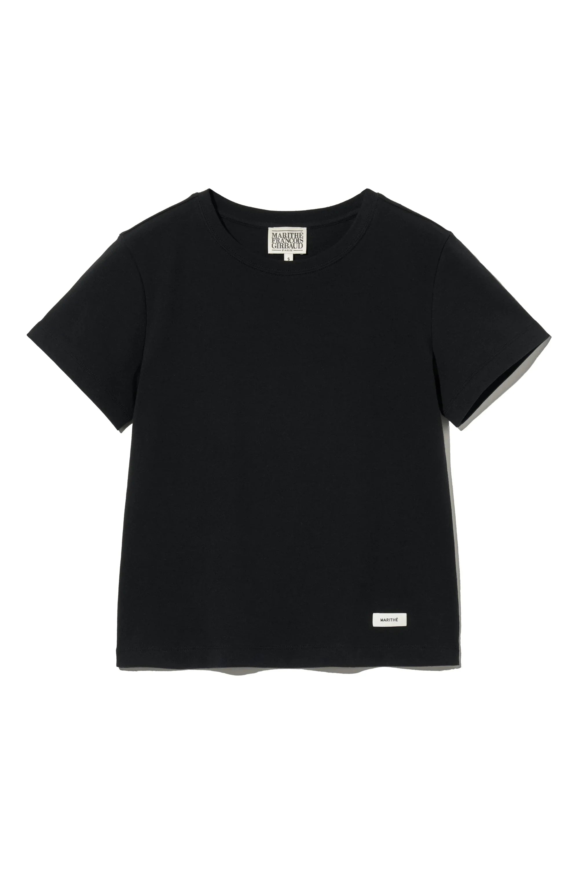W Basic Tee Black