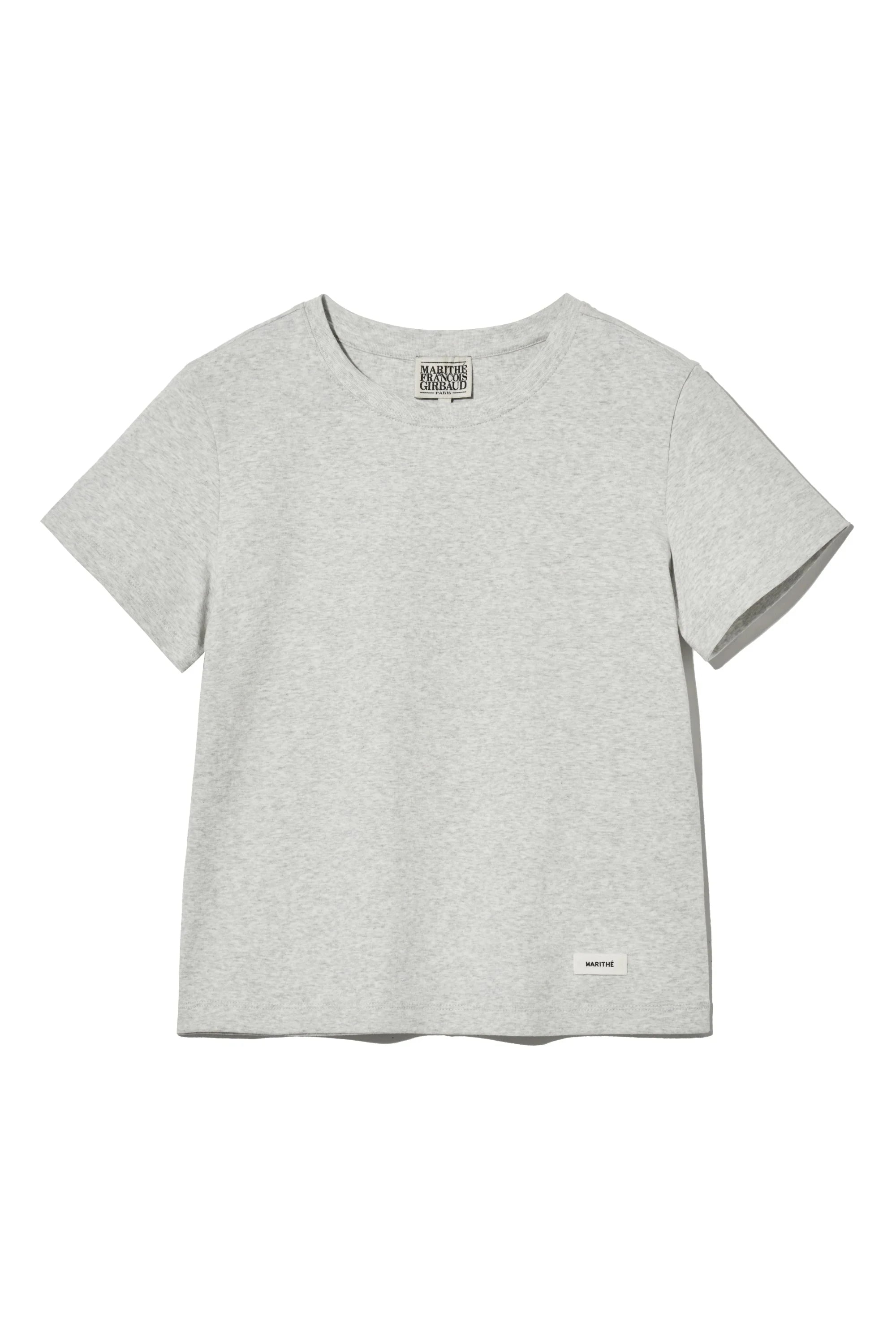 W Basic Tee Light Heather Gray
