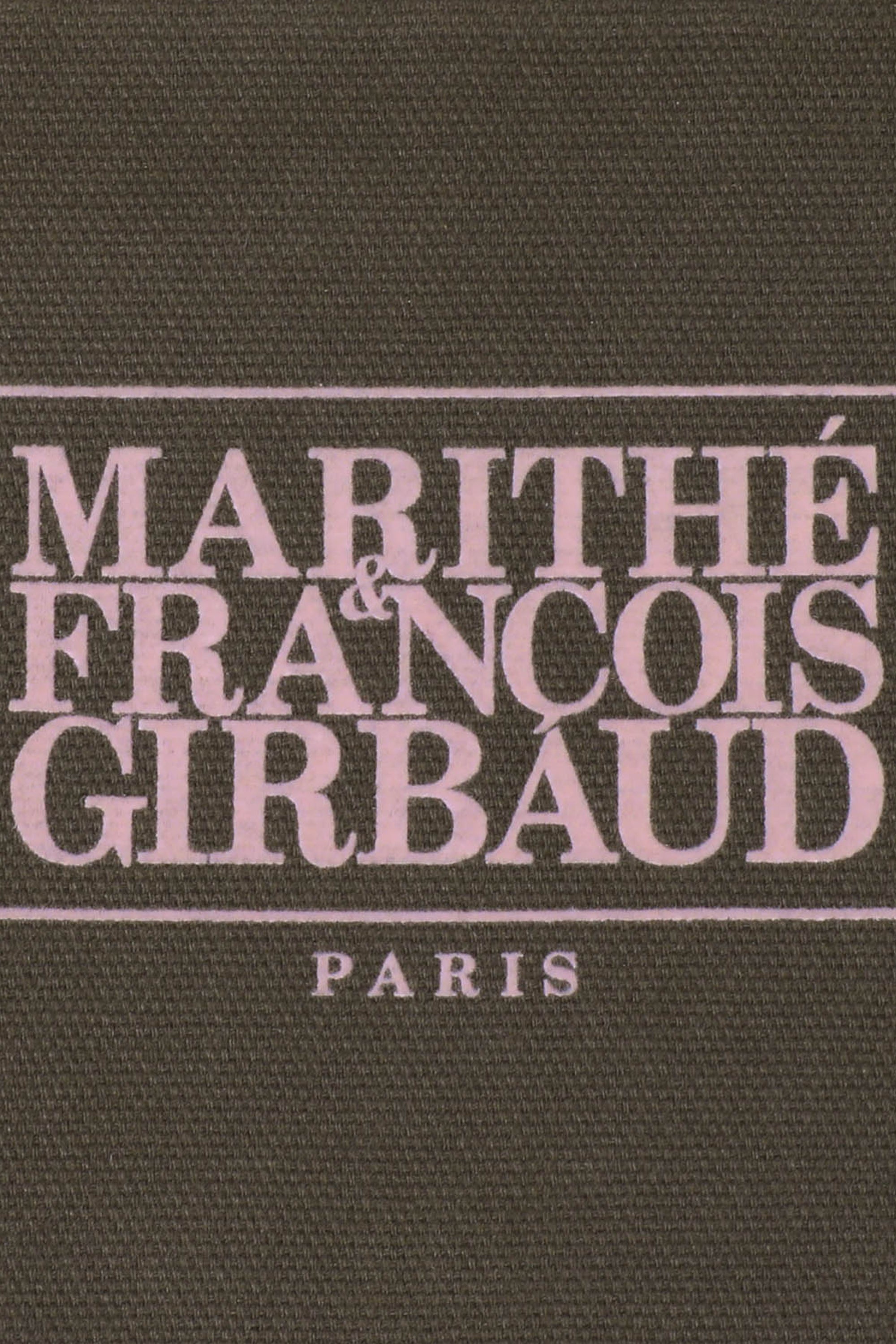 Classic Logo Color Cotton Pouch Brown