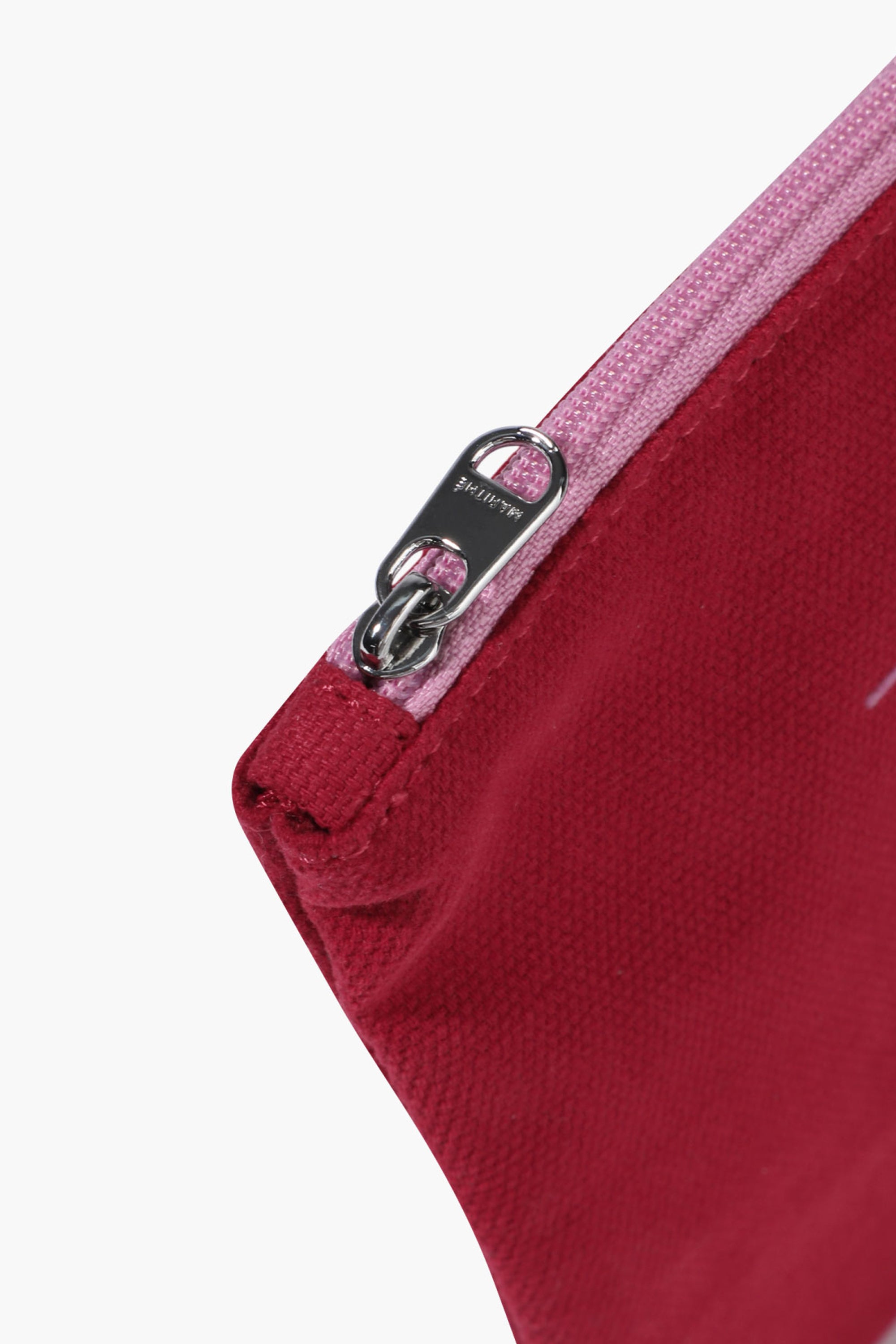 Classic Logo Color Cotton Pouch Red