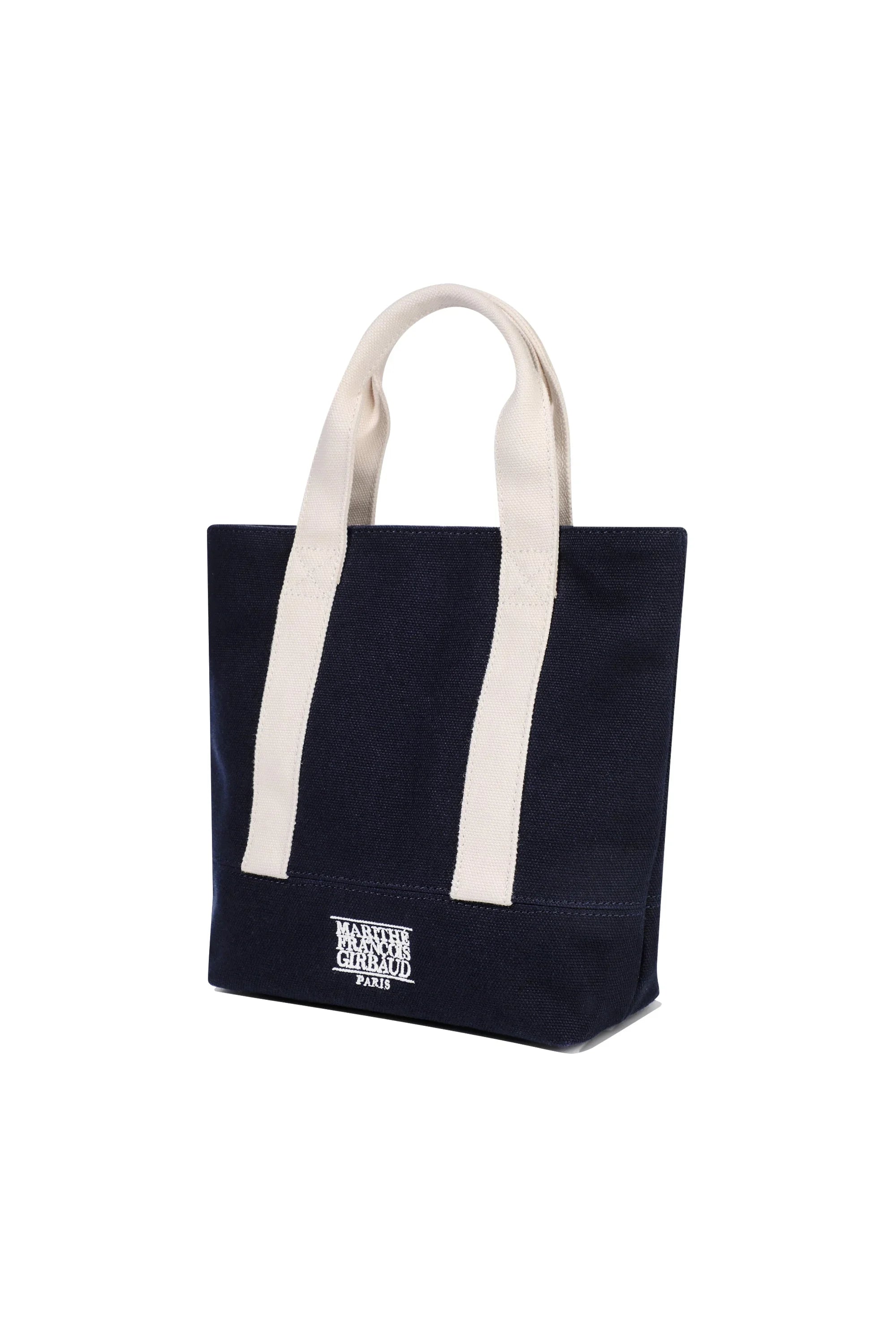 Classic Logo Canvas Tote Bag Navy