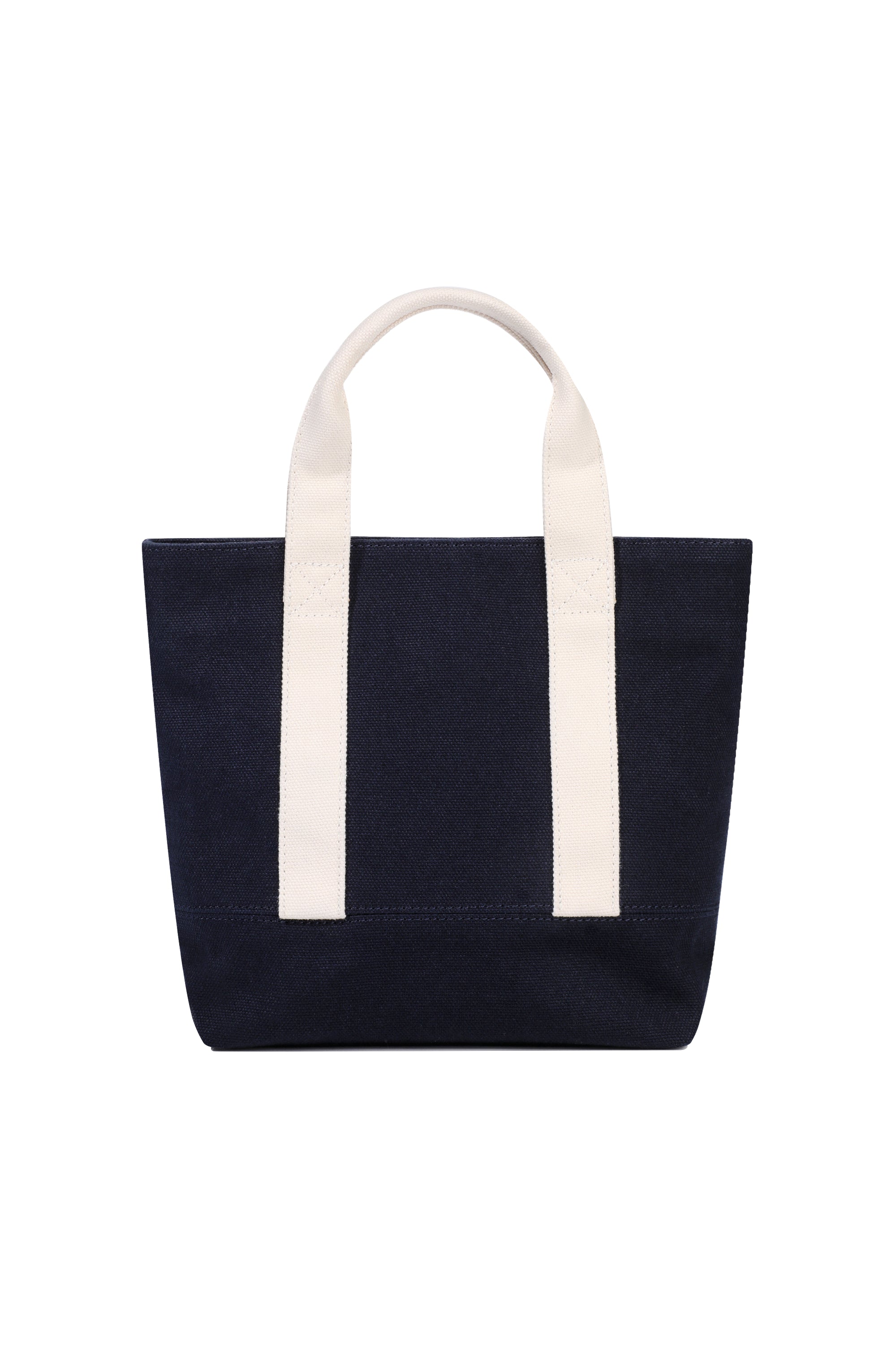 Classic Logo Canvas Tote Bag Navy